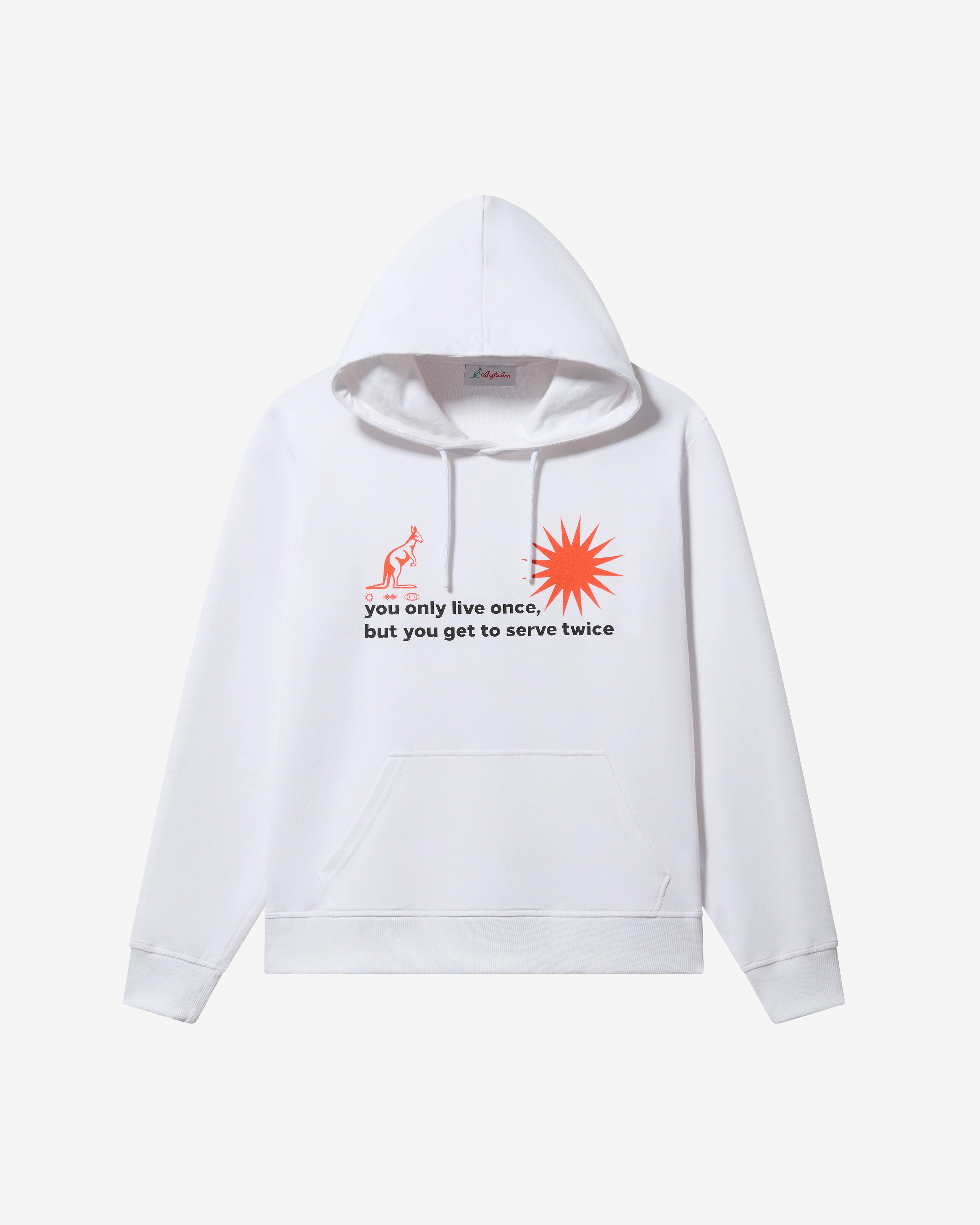 australian-collage-hoodie-felpa-con-cappuccio-e-tasca-a-marsupio-made-in-italy image 7