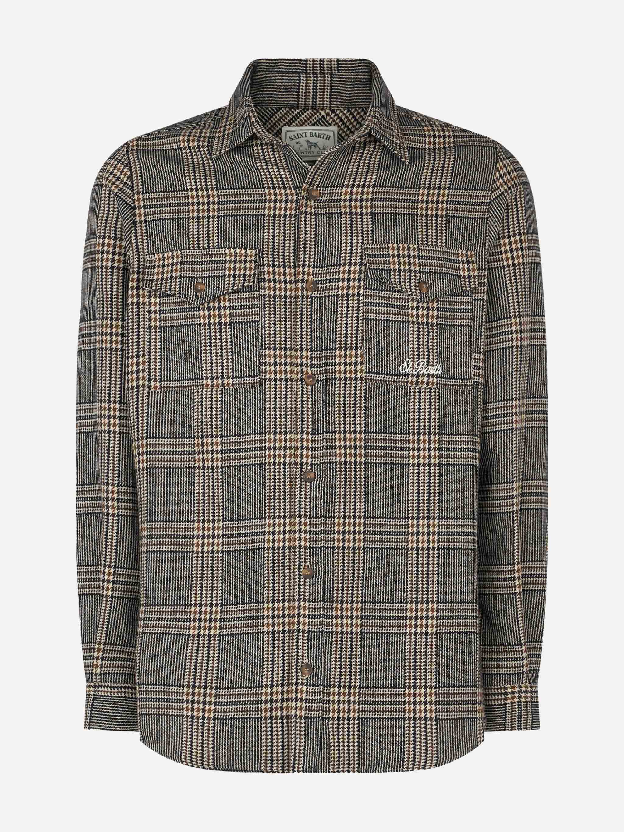 mc2-saint-barth-camicia-seiser-da-uomo-in-misto-lana-con-fantasia-principe-di-ga image 4