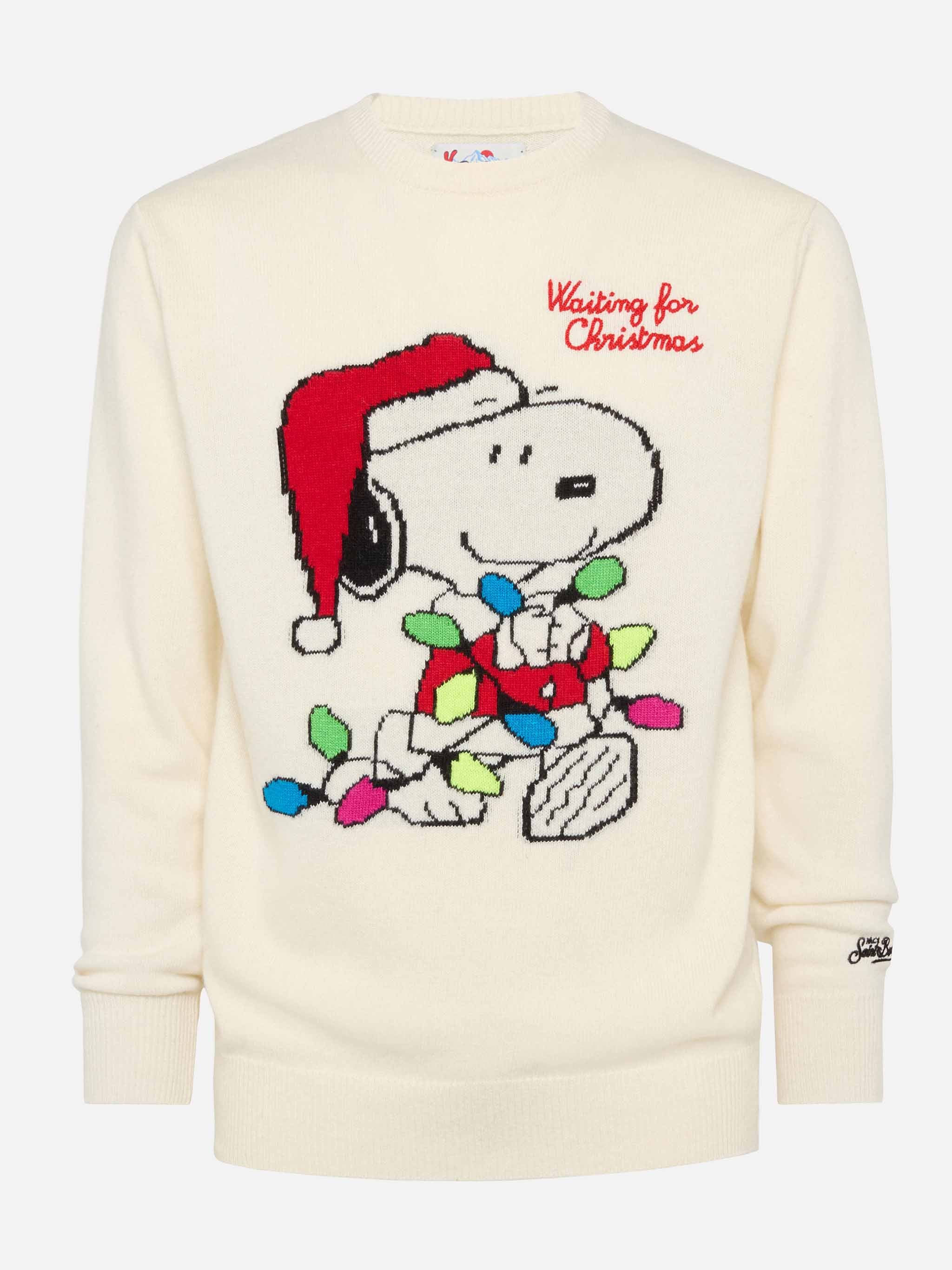 mc2-saint-barth-maglione-heron-girocollo-con-jacquard-e-ricamo-snoopy-peanuts-sp image 4