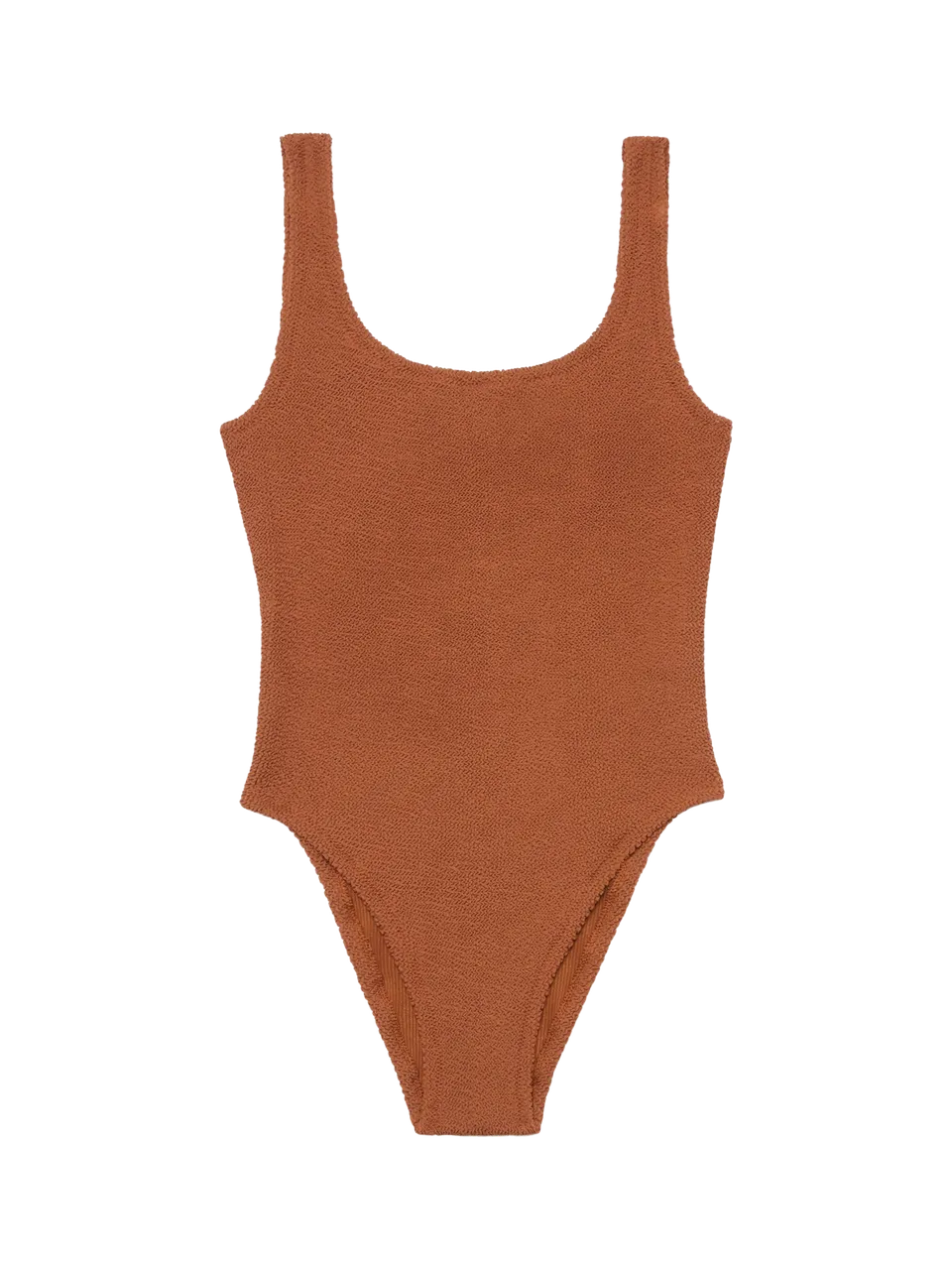 mc2-saint-barth-lora-costume-intero-donna-marrone-cammello-crinkle image 1