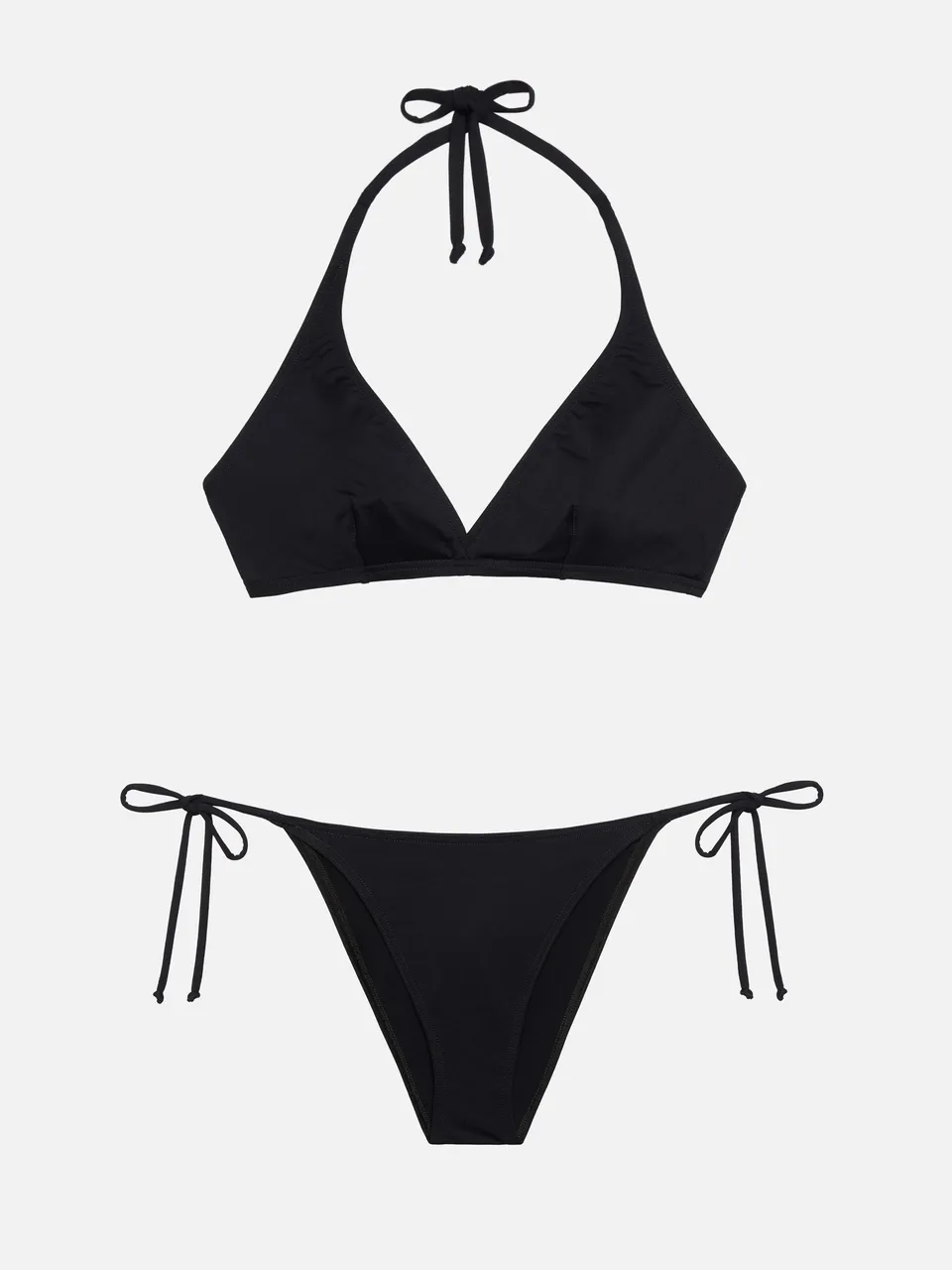 mc2-saint-barth-gaia-virgo-bikini-bralette-donna-nero image 1