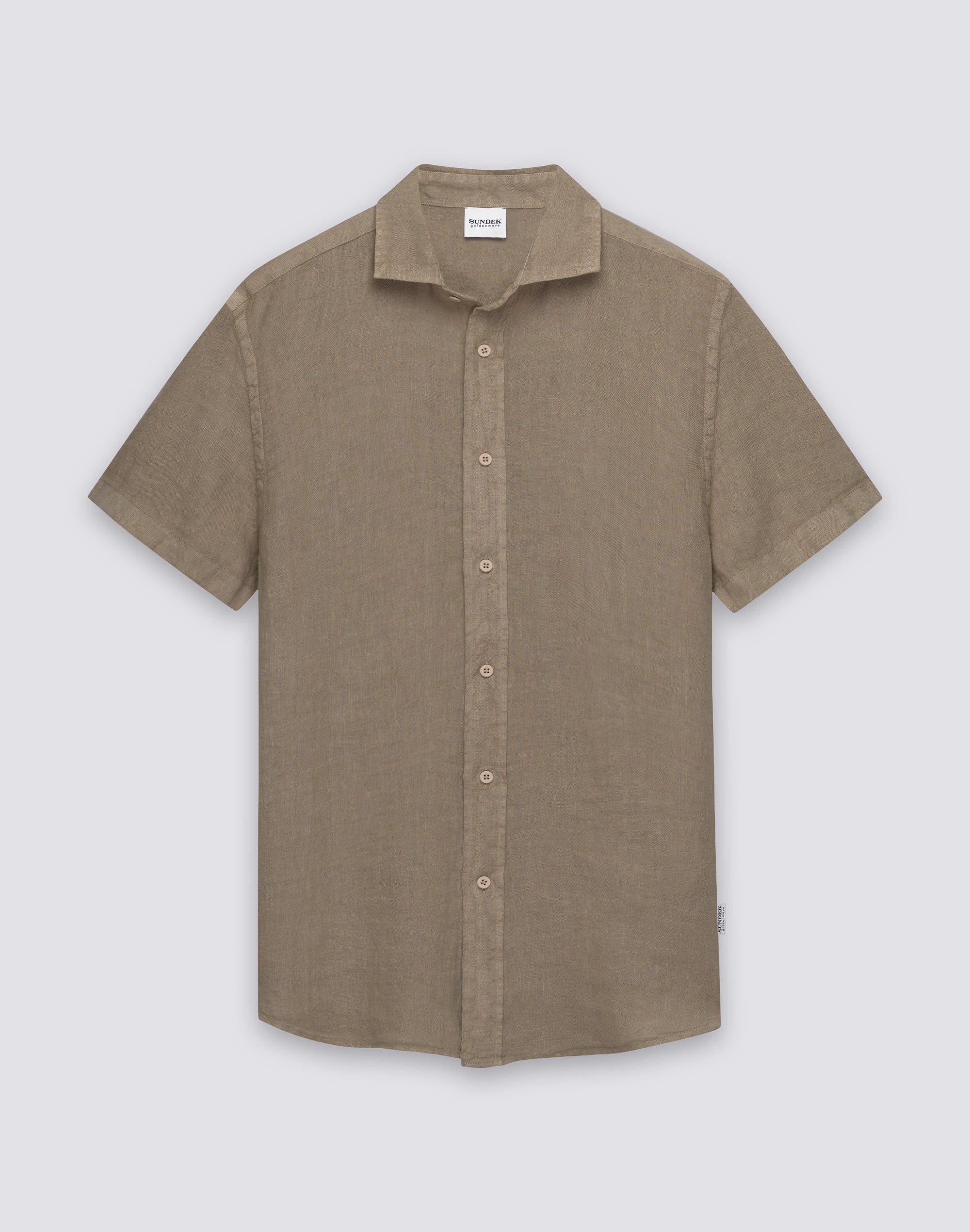 sundek-gm814shli5tc-camicia-uomo-in-lino-a-mezze-maniche-regular image 1