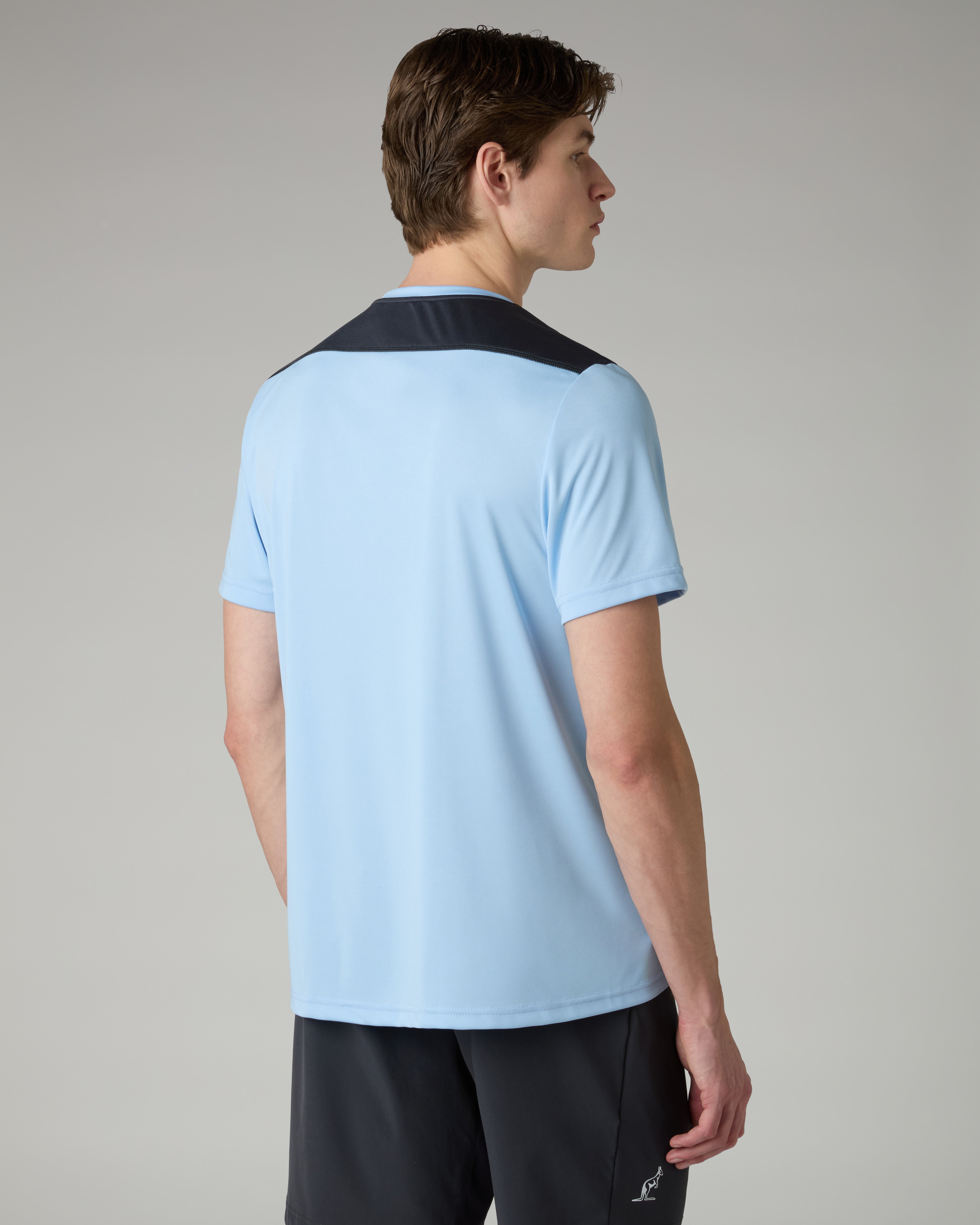australian-court-t-shirt-t-shirt-tecnica-ace-azzurro-pastello-performance image 3