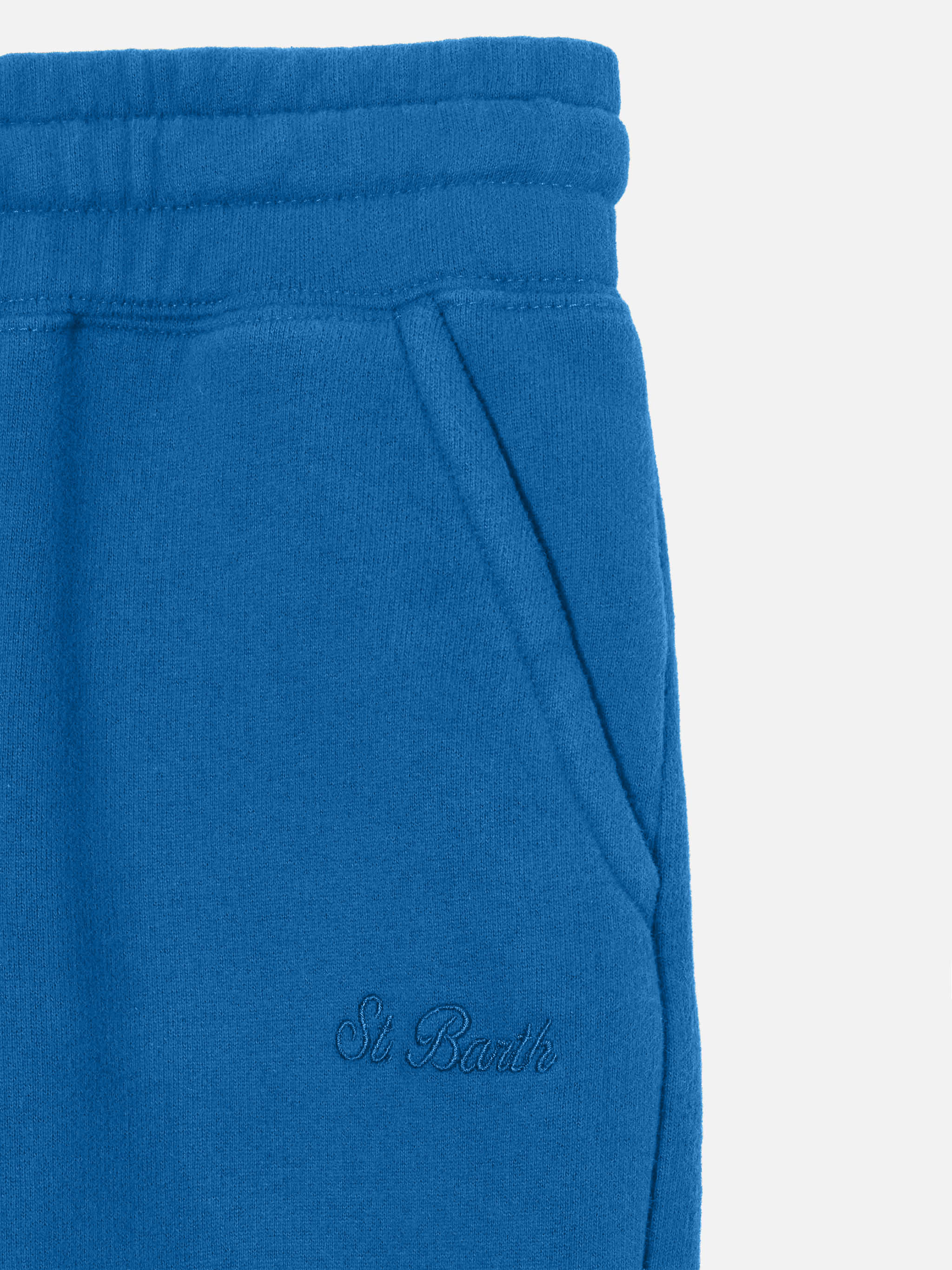 mc2-saint-barth-bolt-jr-pantaloni-tuta-bambino-felpa-bluette image 3