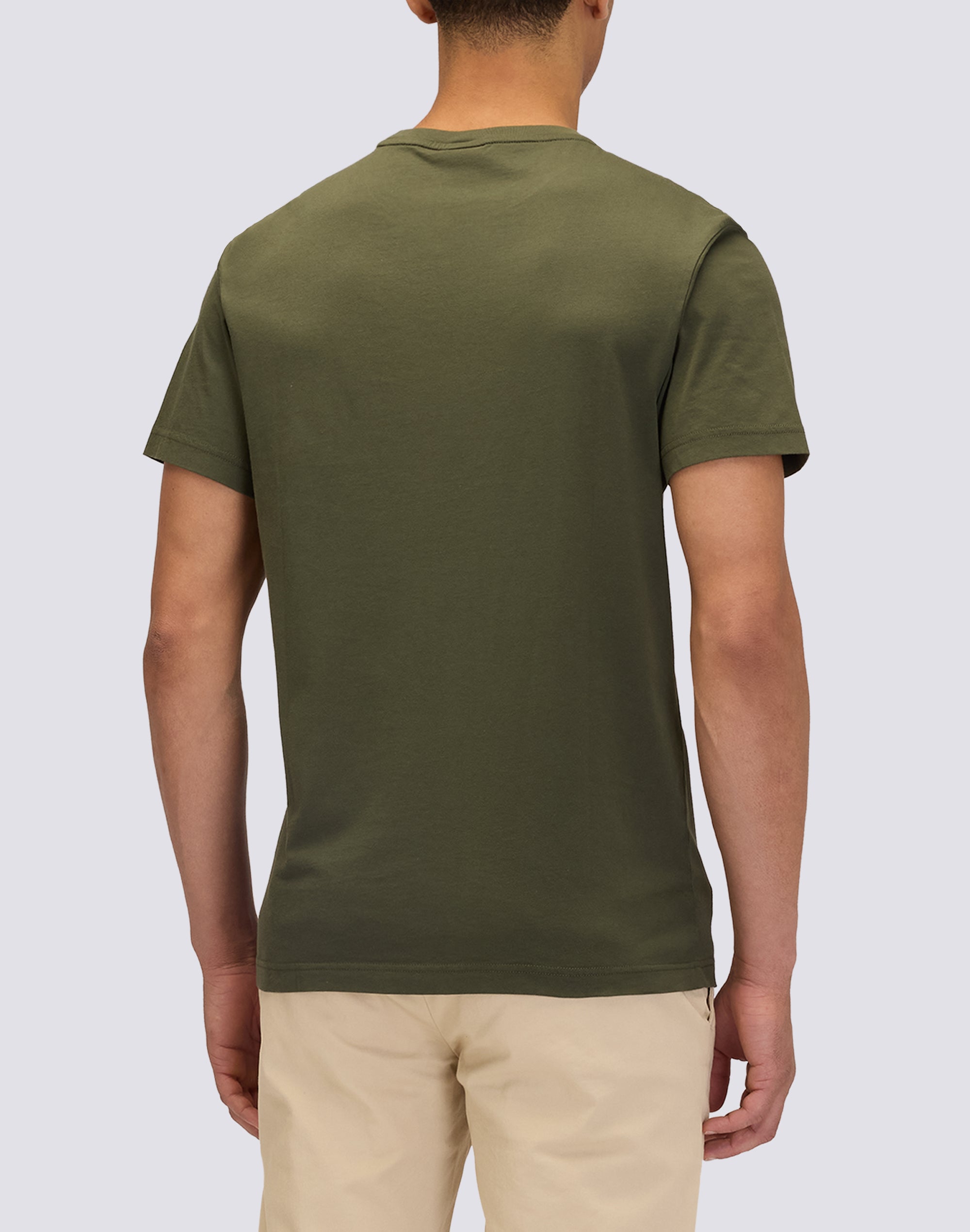 sundek-t-shirt-uomo-tinta-unita-in-cotone-pima-m672tejy700-2 image 2