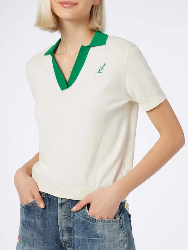 australian-evonne-polo-shirt-mc2-saint-barth-x-australian-bianco image 1