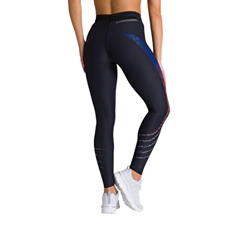 arena-w-a-one-long-tights-donna-black-fluo-red-l image 6