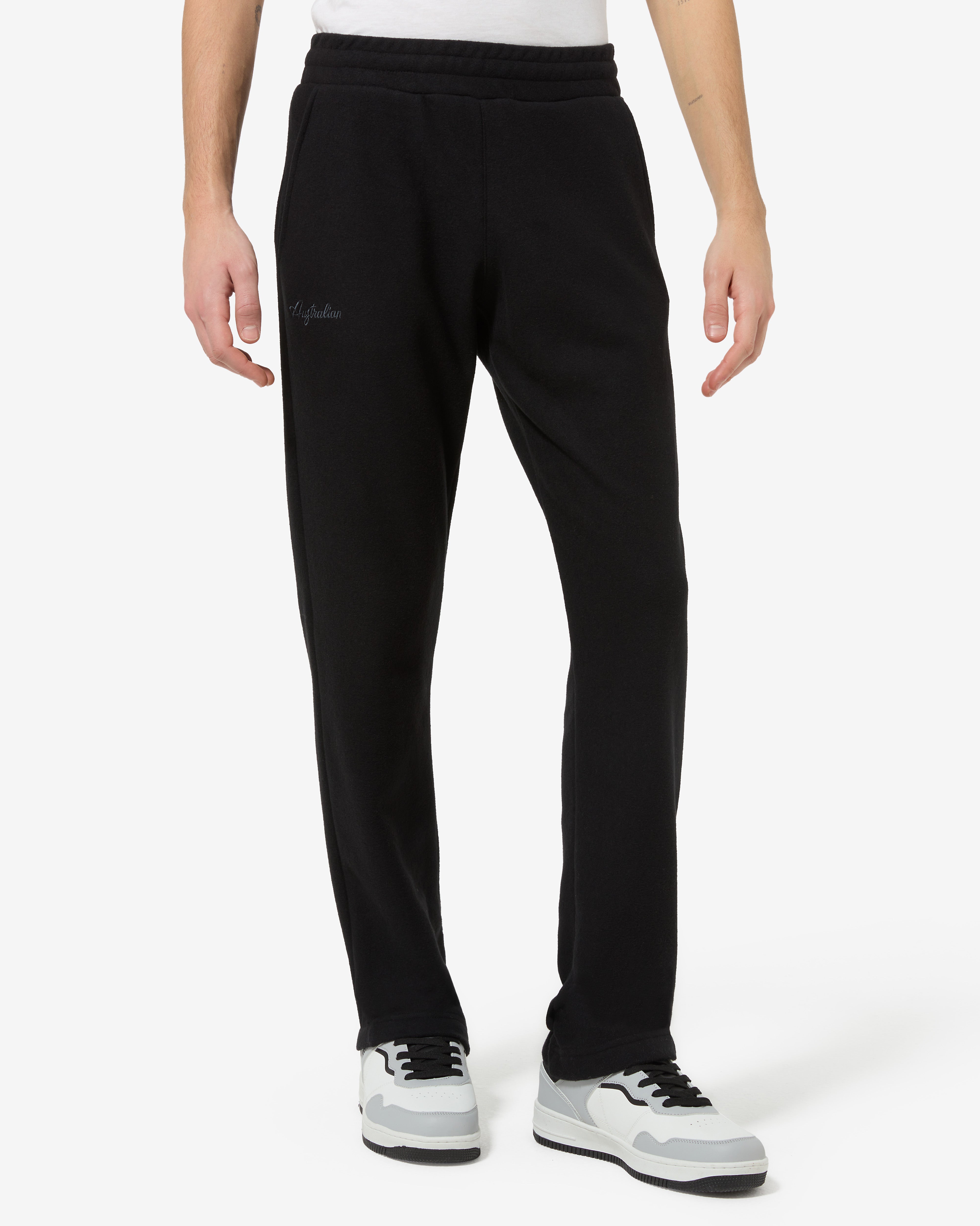 australian-softech-pantalone-tuta-nero-track-pant-elastico image 1