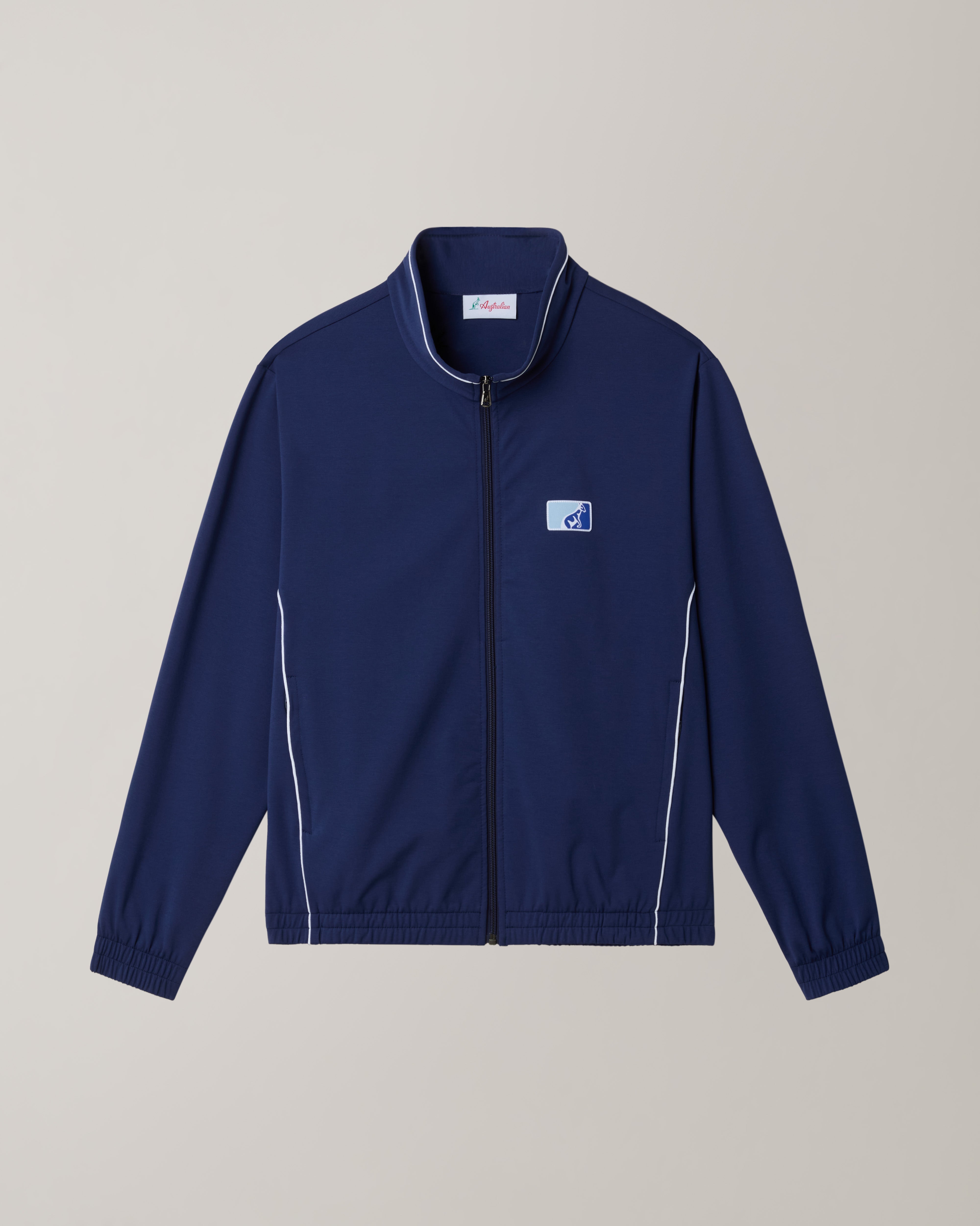 australian-slate-track-jacket-giacca-uomo-cobalto-misto-cotone-smart-made-in-ita image 6