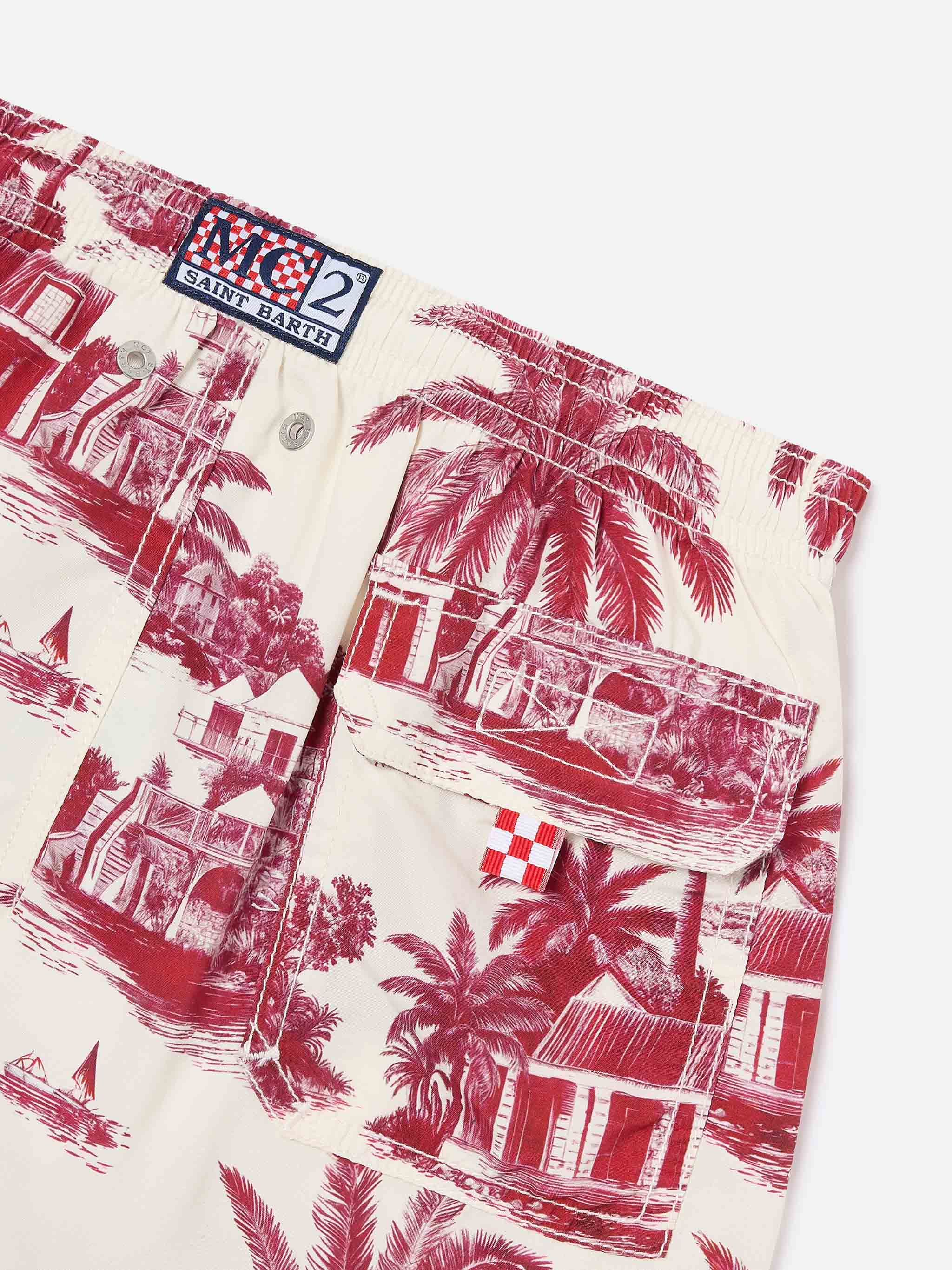 mc2-saint-barth-jean-costume-mare-bambino-toile-de-jouy-rosso image 3