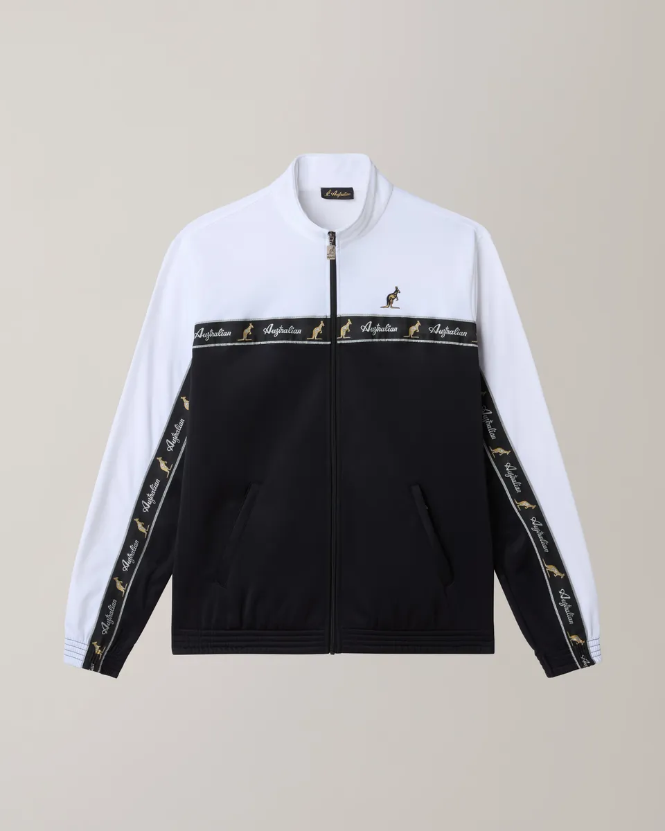 australian-duo-track-jacket-giacca-full-zip-in-acetato-bianco-made-in-italy image 1