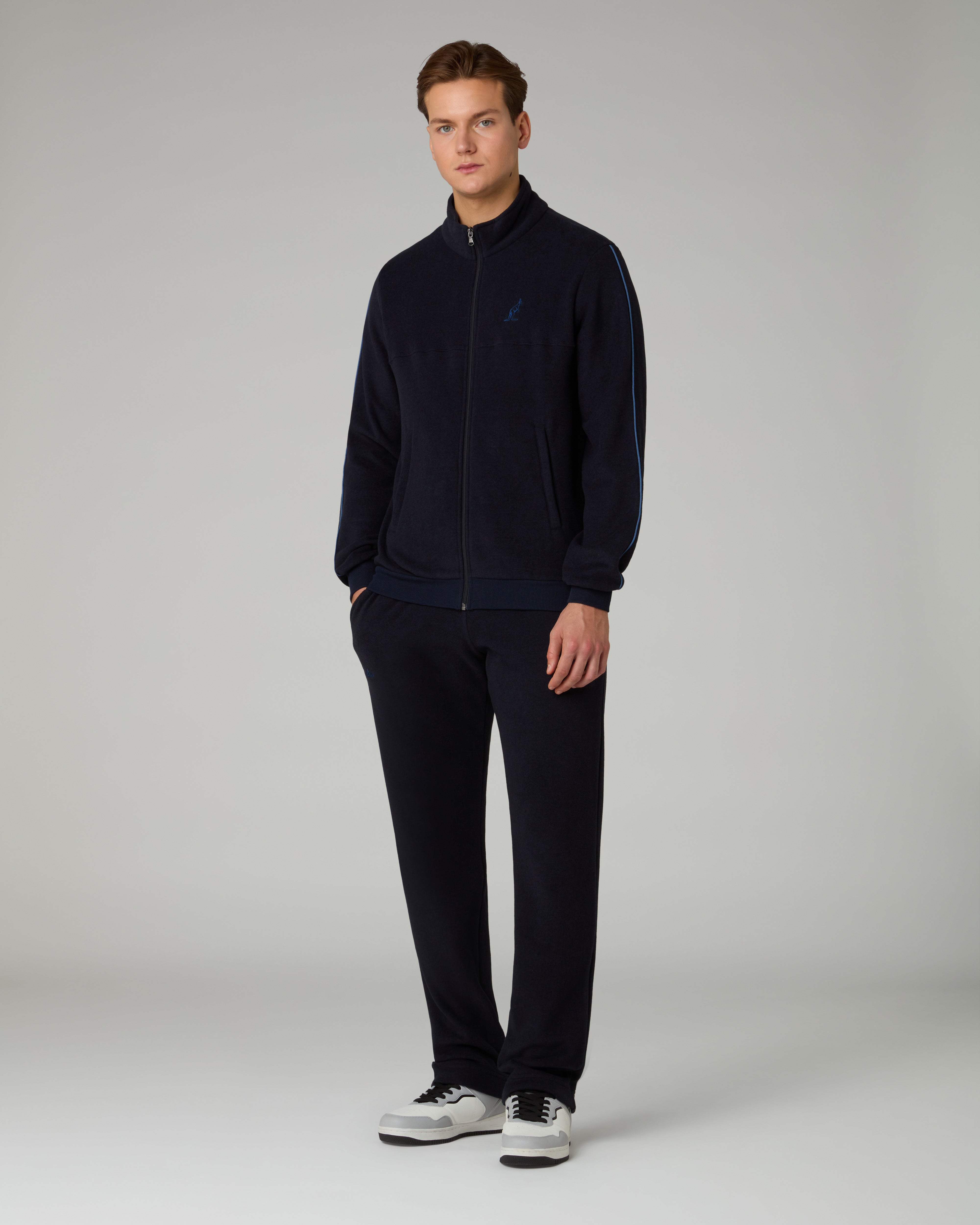 australian-classy-tracksuit-tuta-softech-blu-navy image 1
