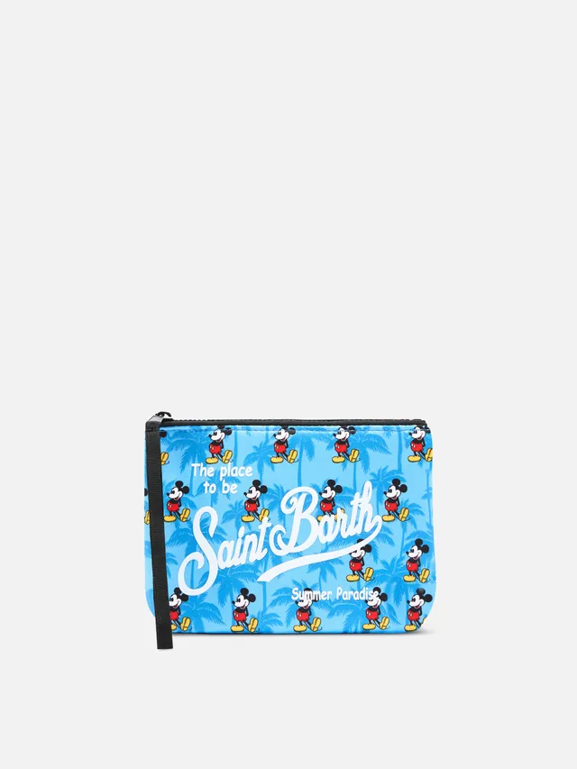 mc2-saint-barth-aline-pochette-in-scuba-mickey-palme-azzurro-disney-special-edit image 1
