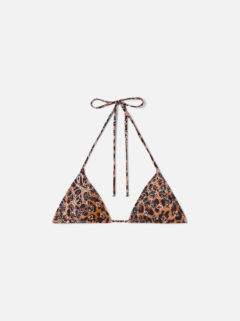 top-bikini-mc2-saint-barth-leah-triangolo-con-stampa-leo-bandana image 1