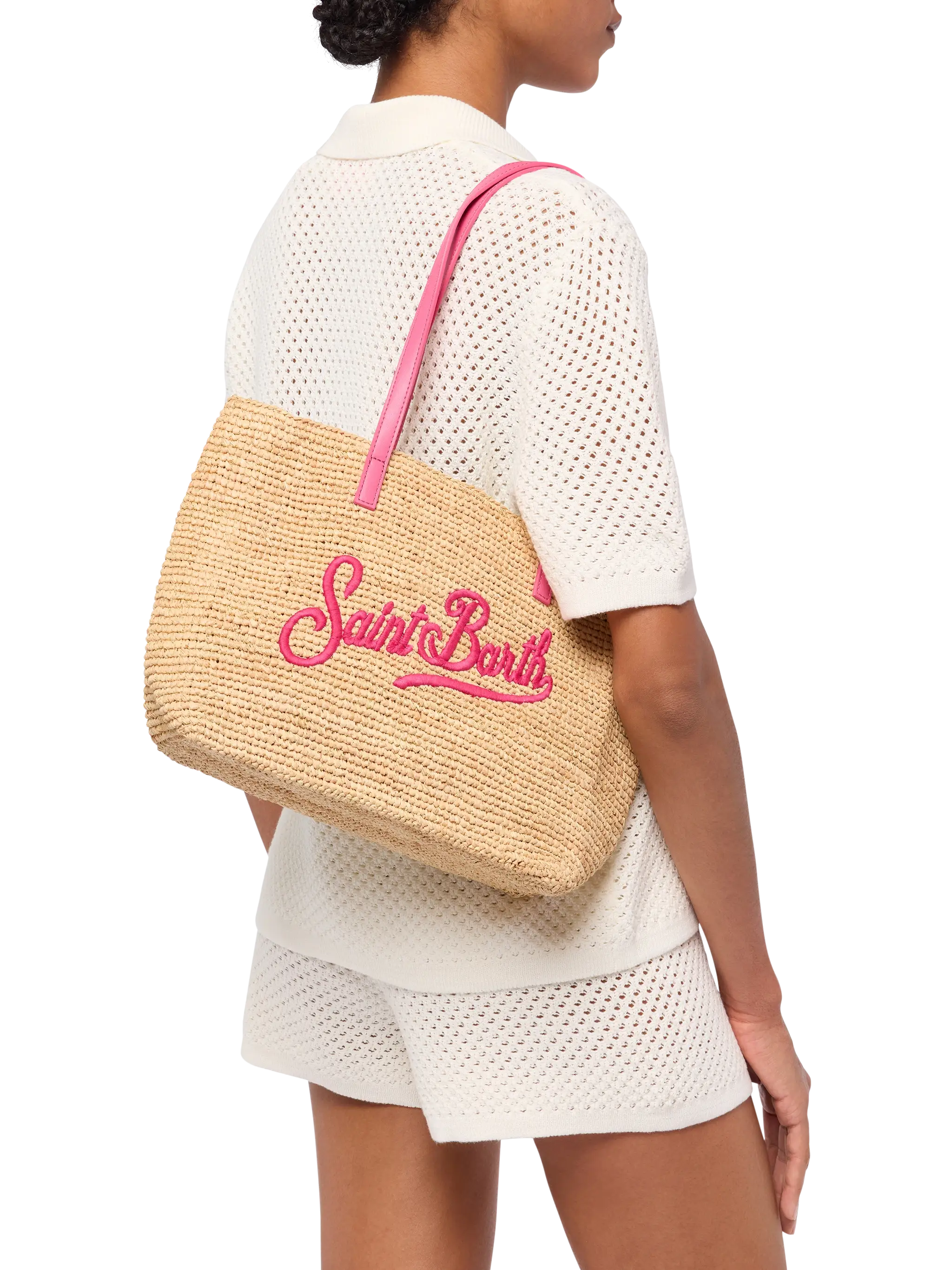 mc2-saint-barth-rafia-city-mid-bag-beige-con-logo-ricamato-26x23x14-cm image 2