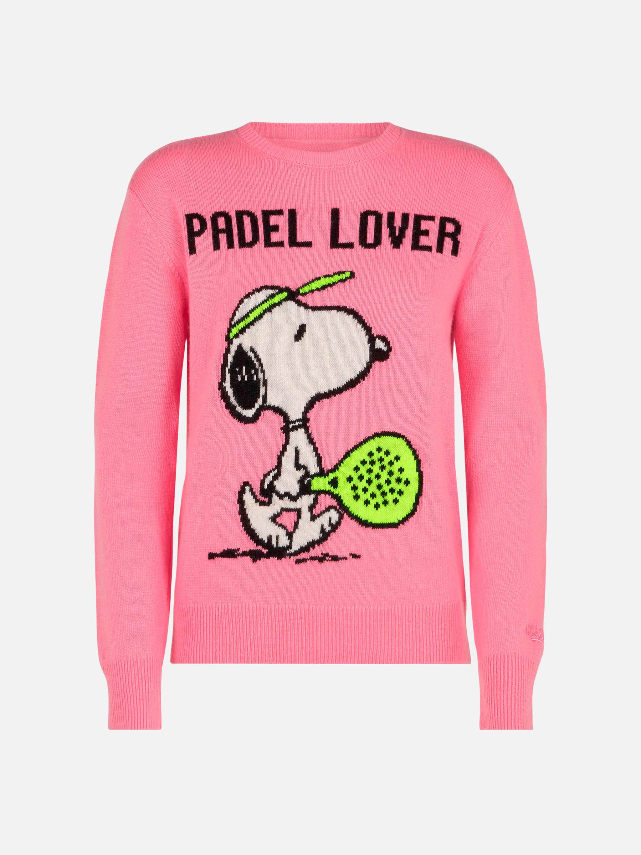 mc2-saint-barth-maglia-new-queen-rosa-con-stampa-snoopy-padel-lover-special-edit image 4