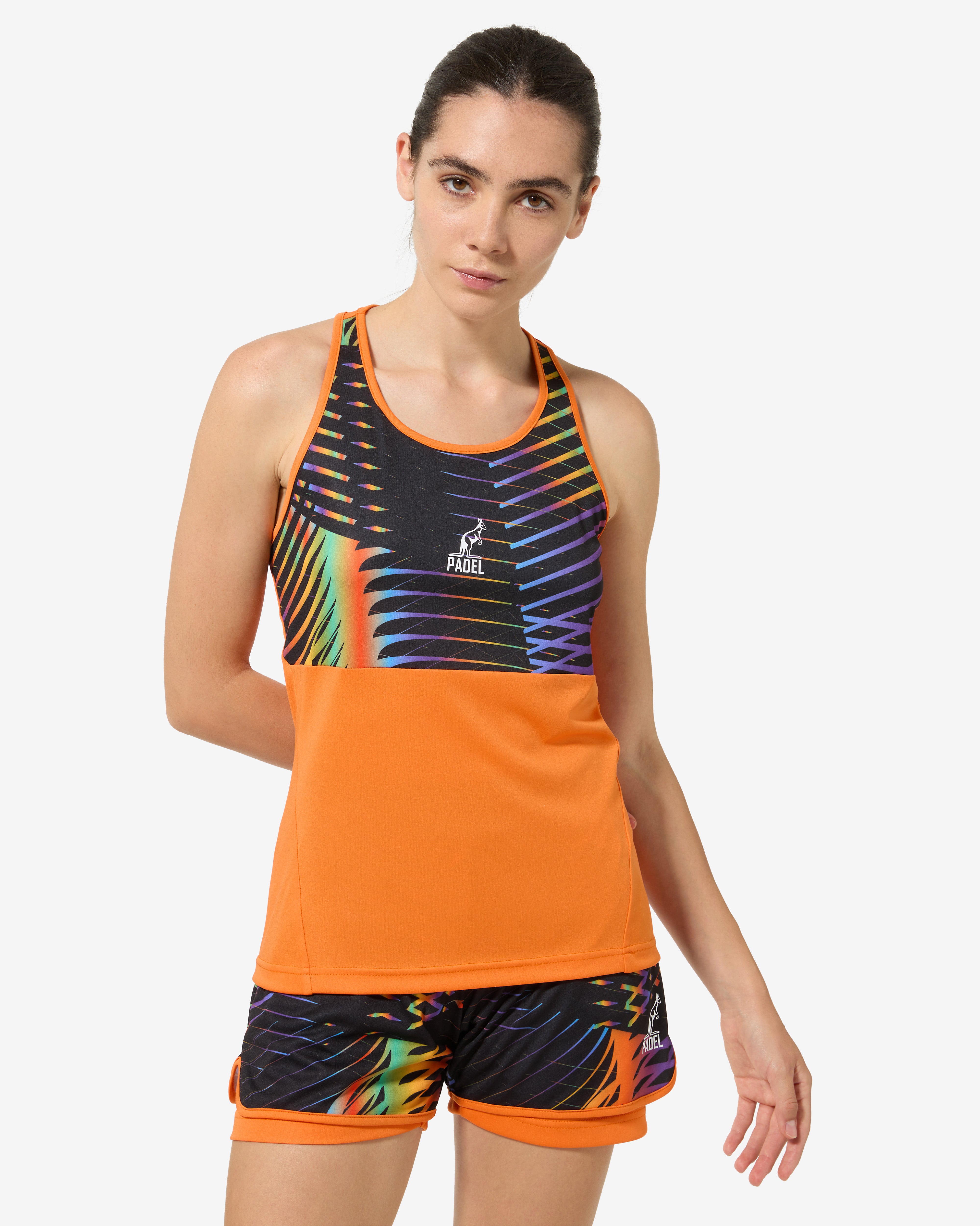 australian-chaos-tank-top-arancio-acceso-padel image 1