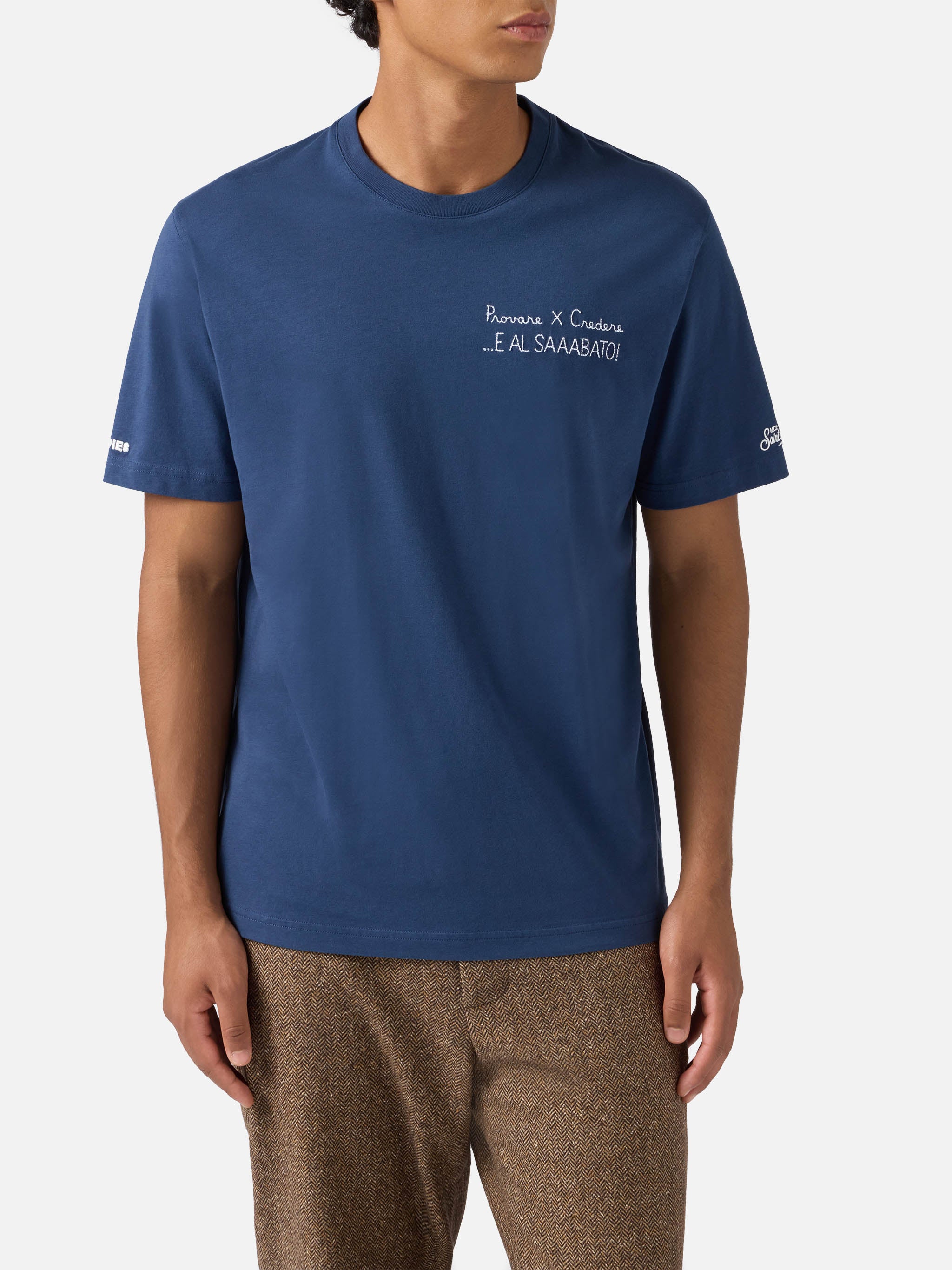 mc2-saint-barth-arnott-t-shirt-uomo-cotone-blu-yuppies-special-edition image 2