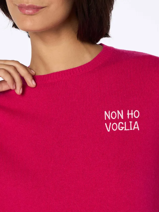 mc2-saint-barth-maglia-new-queen-donna-bordeaux-ricamo-non-ho-voglia image 1