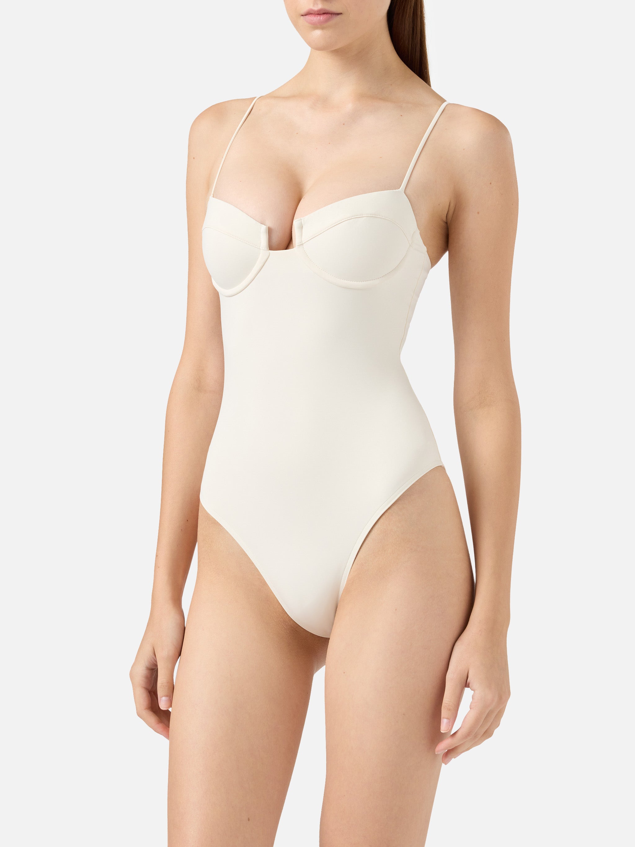 mc2-saint-barth-medea-costume-intero-donna-con-ferretto-crema image 3