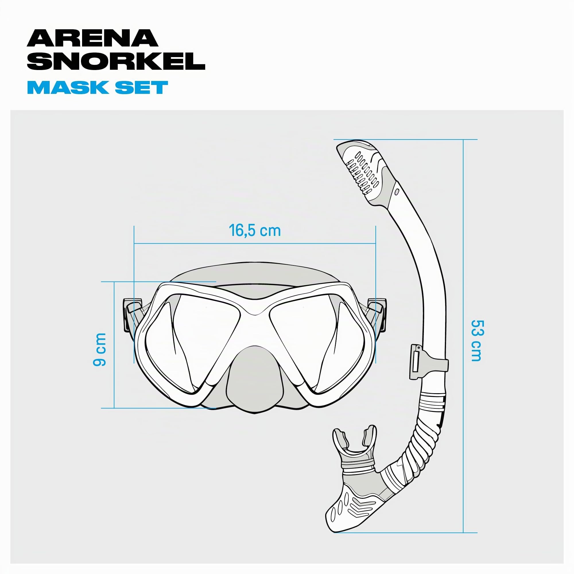 arena-set-maschera-e-boccaglio-adulti-con-dry-top-e-valvola-spurgo image 4
