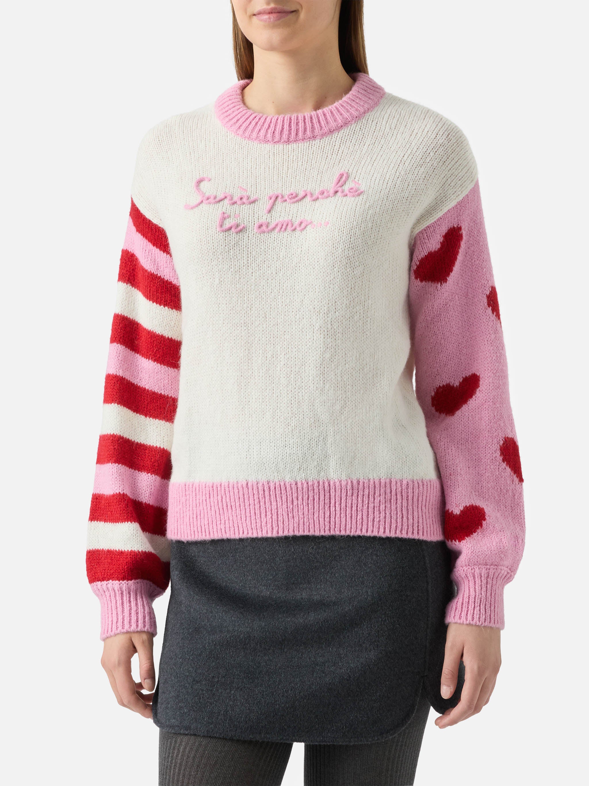 mc2-saint-barth-maglione-danya-donna-rosa-alpaca-sar-perch-ti-amo image 1