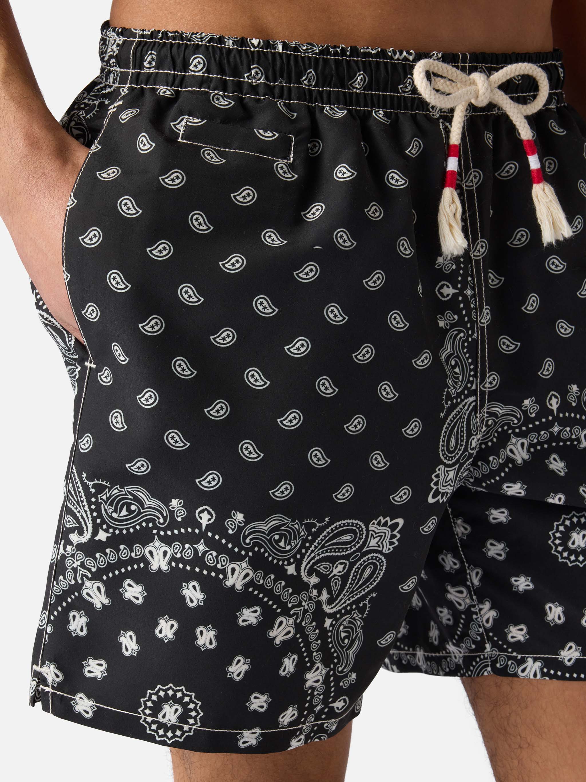 mc2-saint-barth-costume-caprese-stampa-bandana-nera-uomo image 4