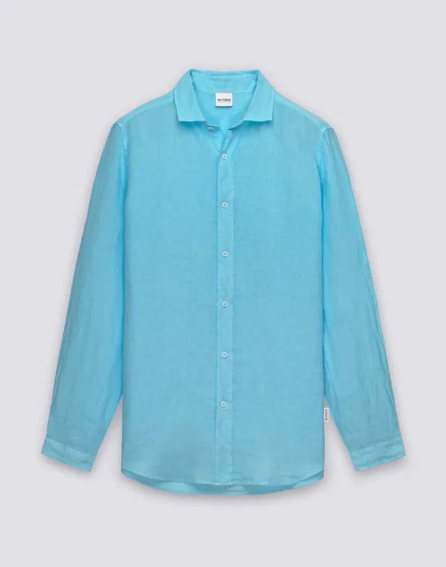 sundek-camicia-da-uomo-in-lino-tinto-capo-regular-gm820shli5tc image 1