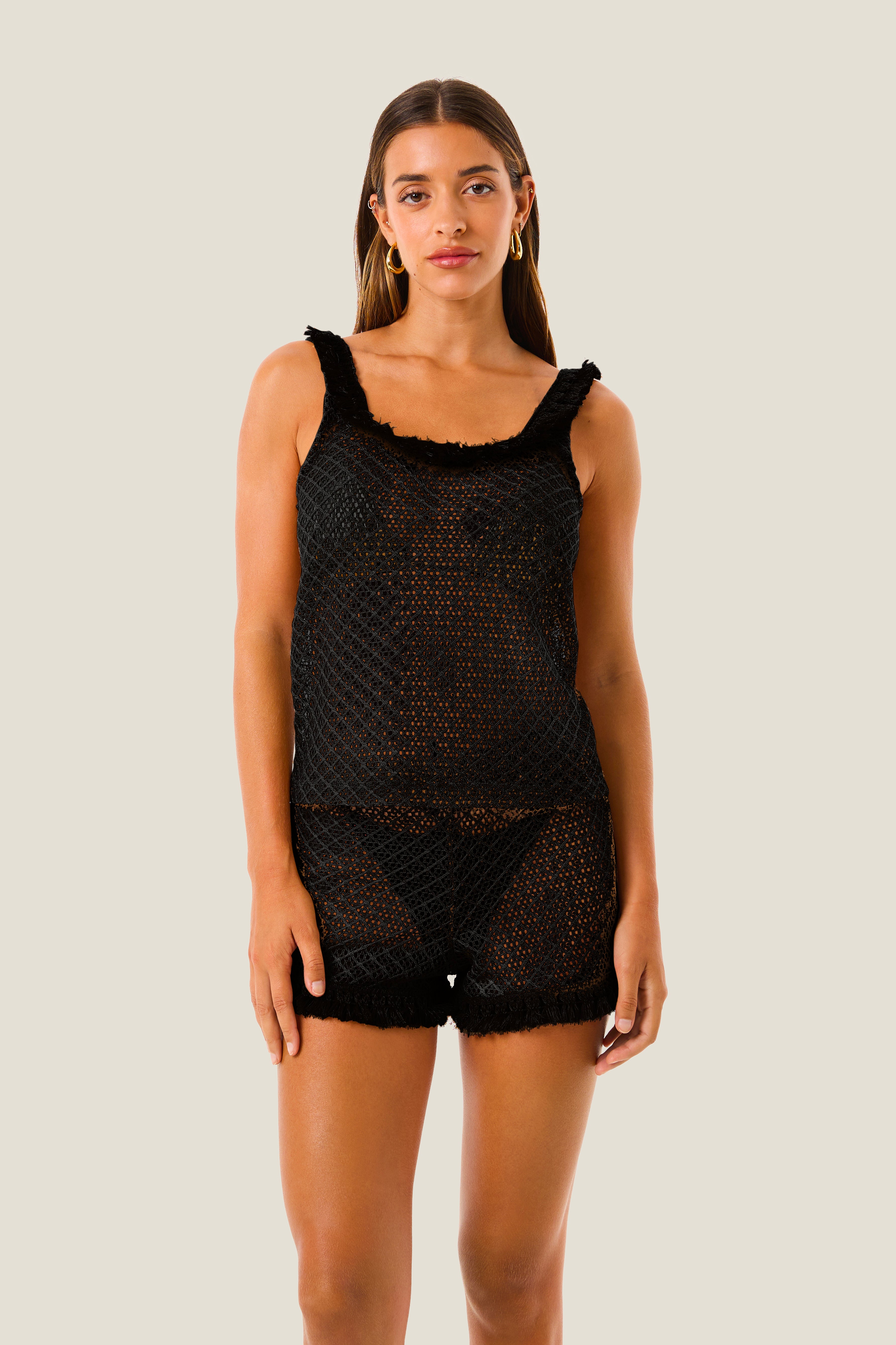 4giveness-short-natural-mesh-donna-cover-up-mare image 2