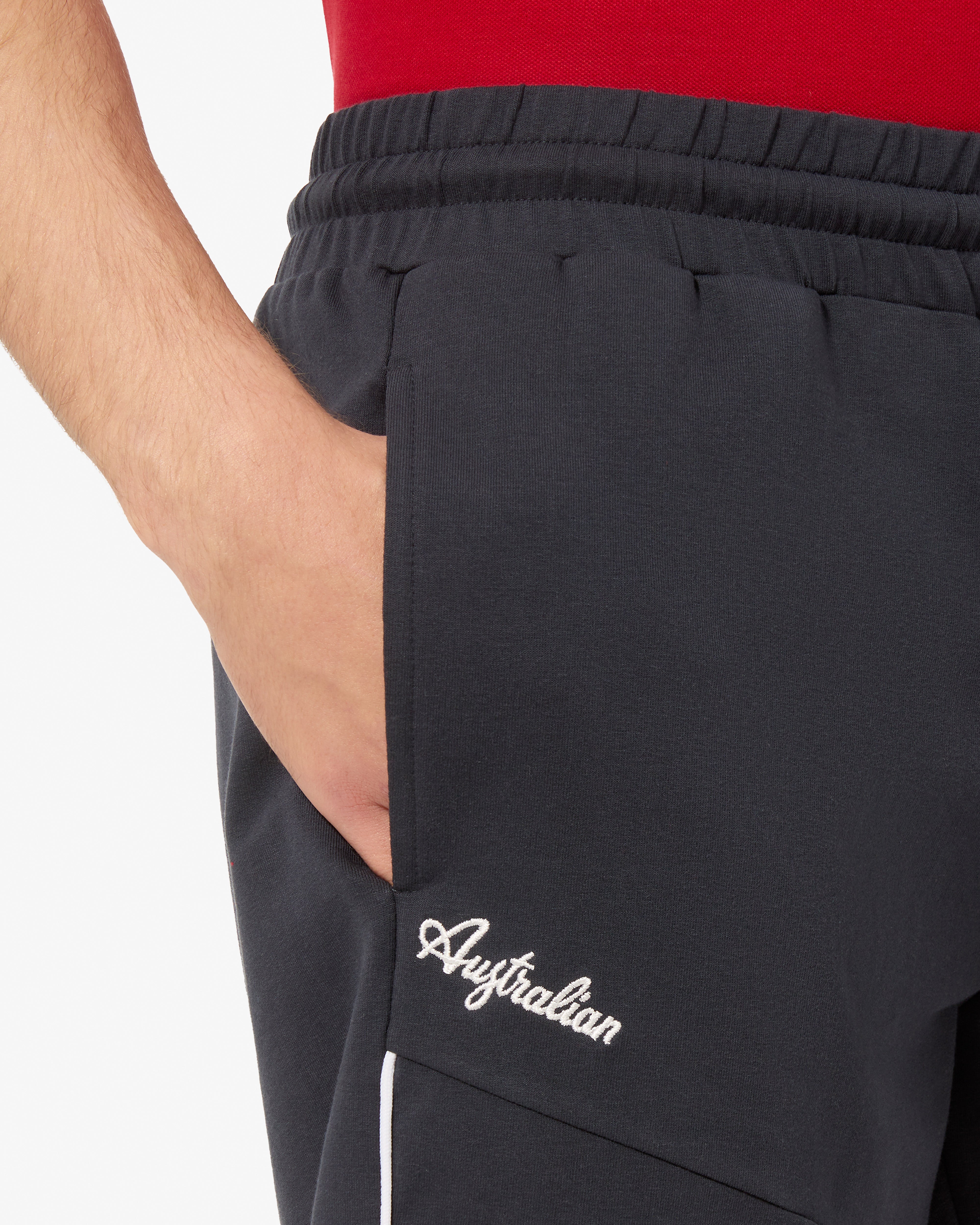 australian-collage-short-short-felpa-blu-navy image 4
