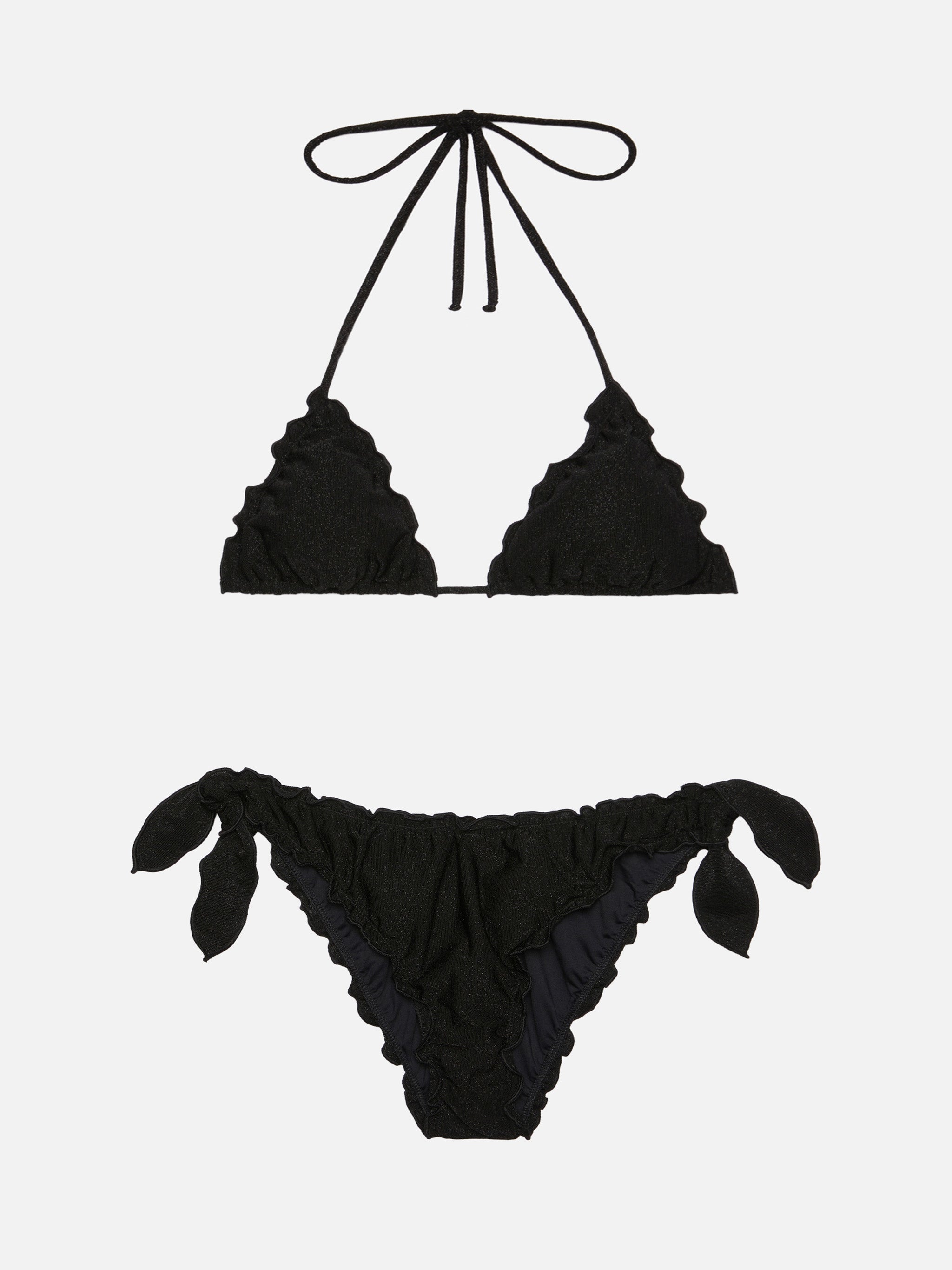 mc2-saint-barth-bikini-classico-a-triangolo-sagittarius-moon-in-lurex-nero image 1