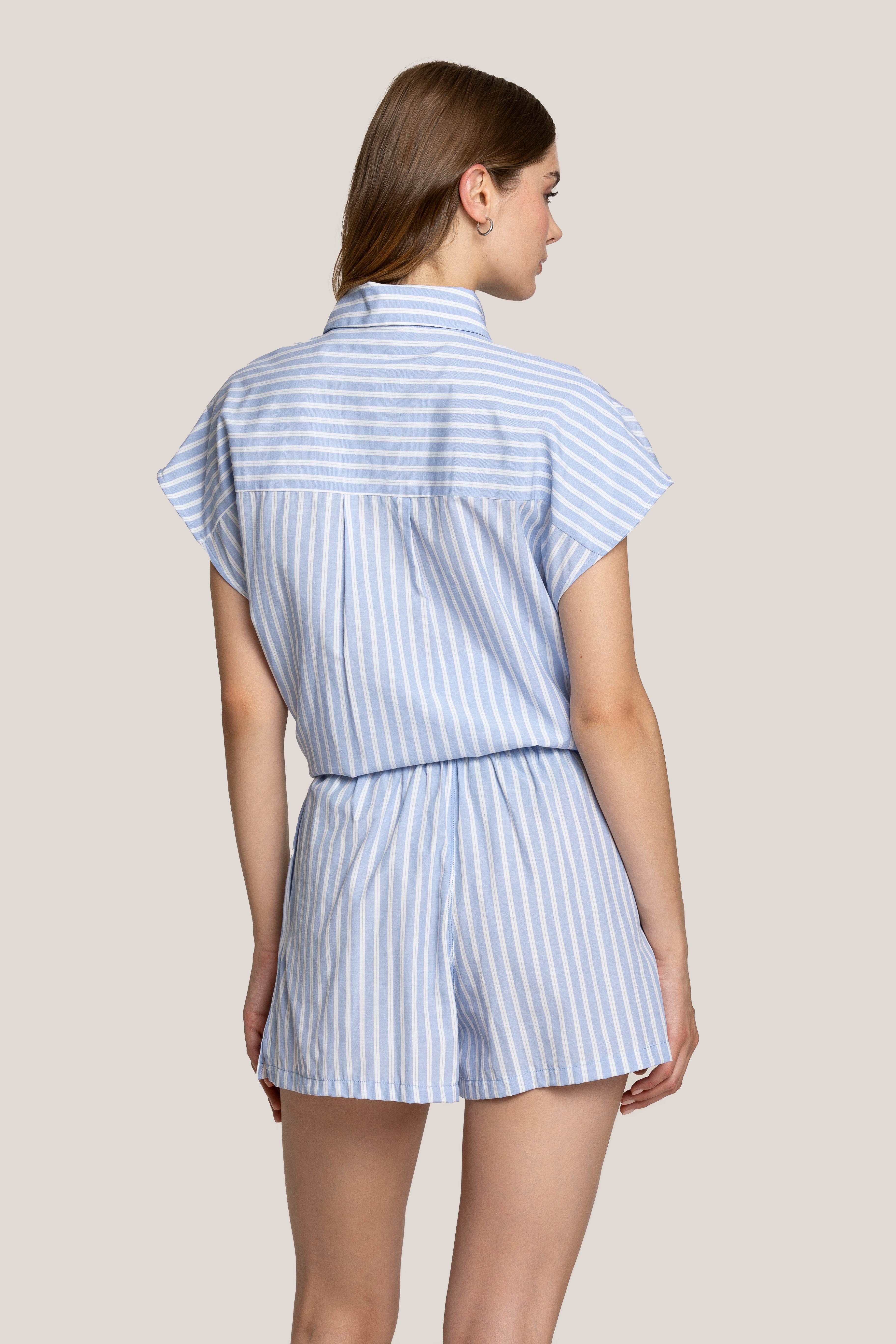 4giveness-short-vertical-lines-short-cover-up-donna-rosa-azzurro image 2