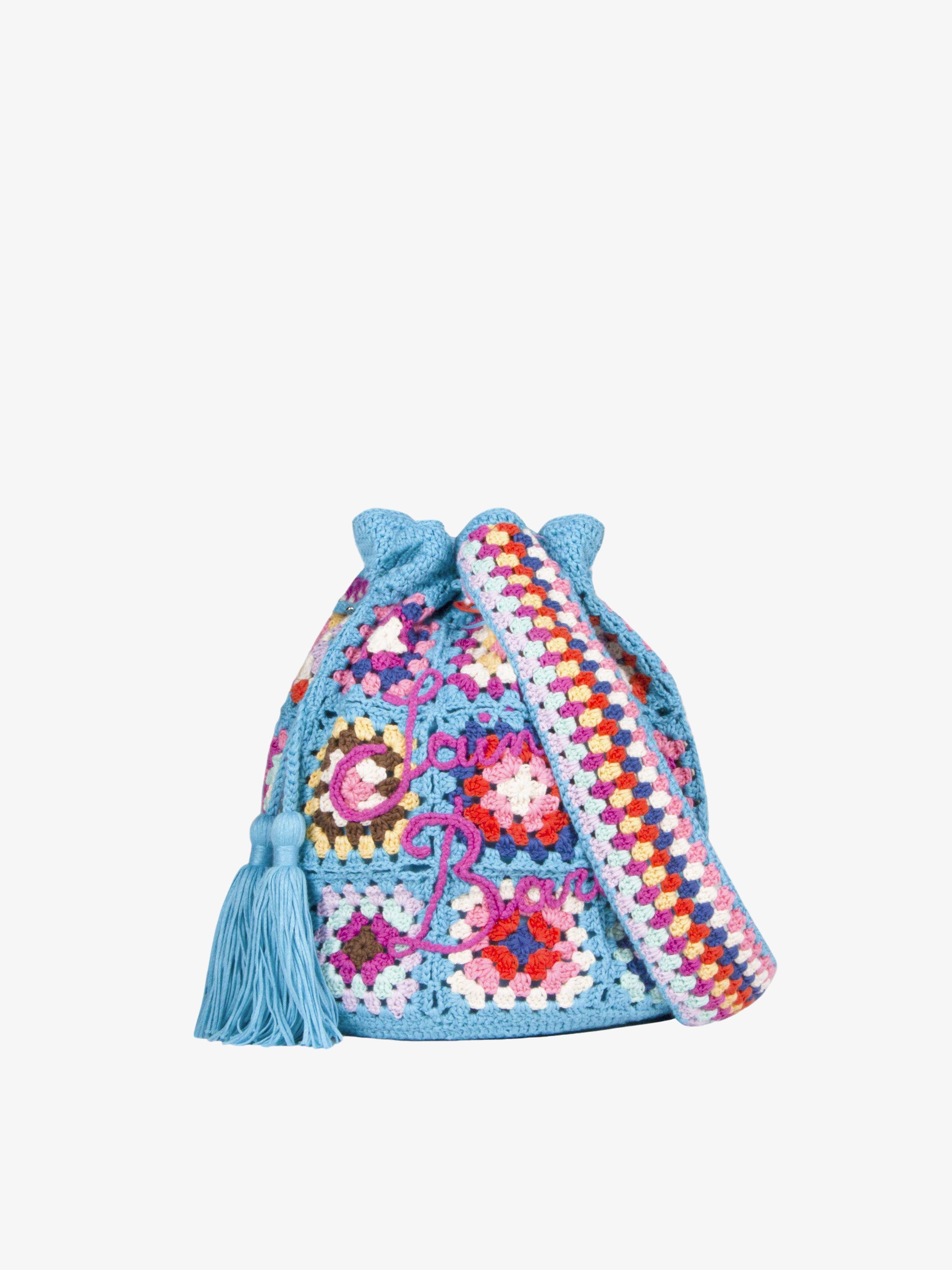 mc2-saint-barth-crochet-bucket-borsa-secchiello-crochet-multicolore image 1