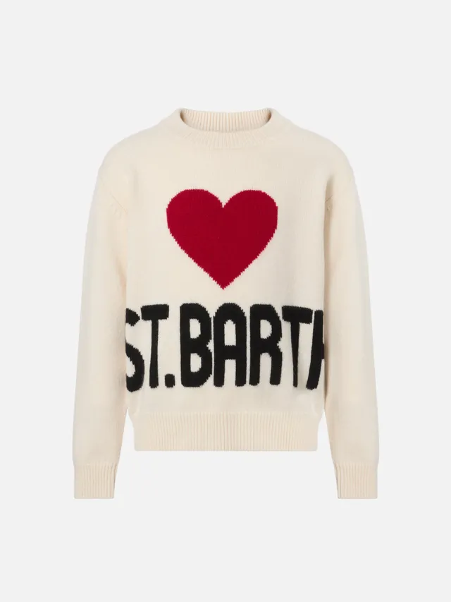 mc2-saint-barth-maglione-kyla-jr-bambina-bianco-lana-jacquard-cuore-st-barth image 1