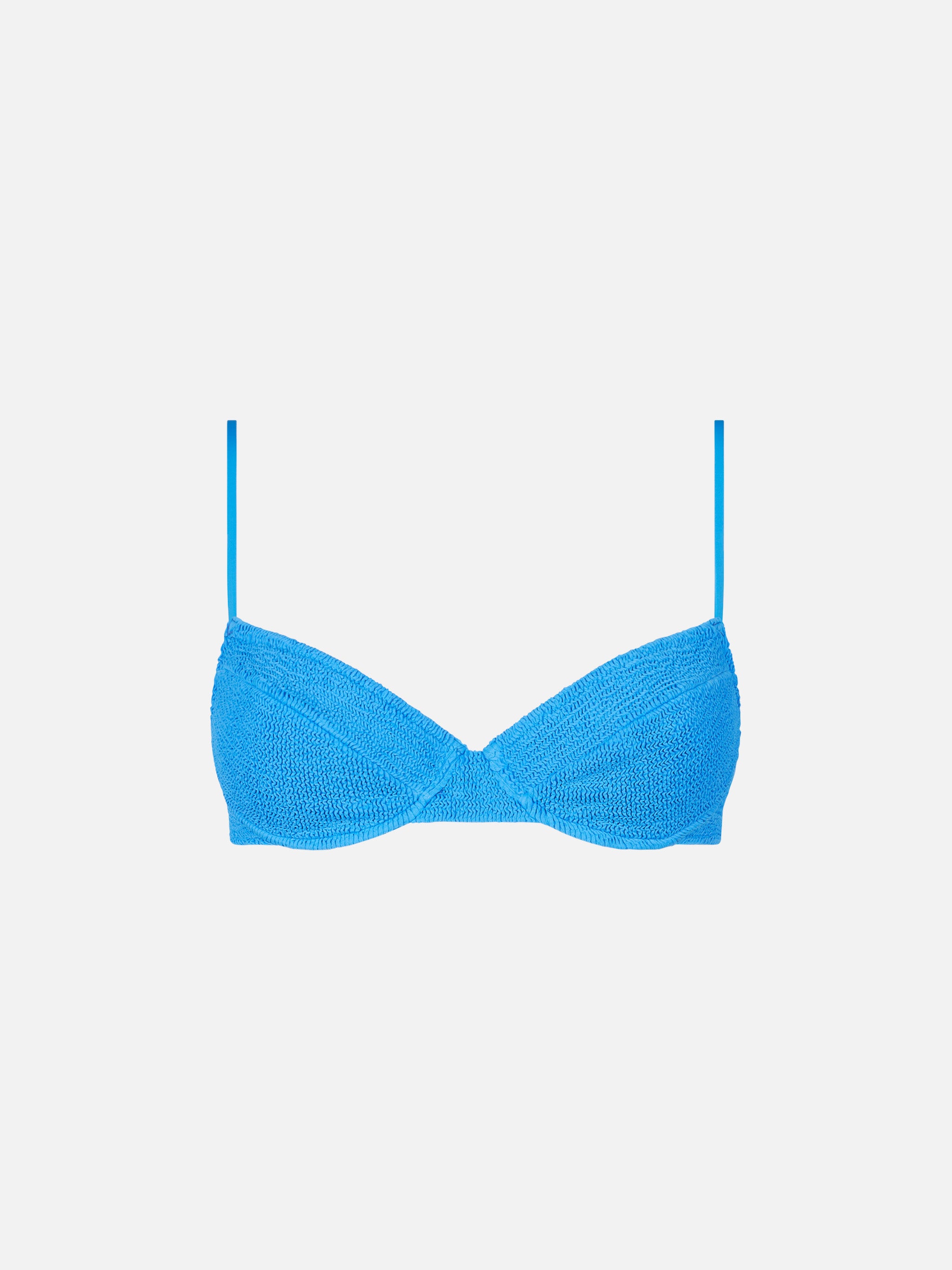 mc2-saint-barth-bea-top-bikini-bralette-con-ferretto-crinkle-bluette image 1