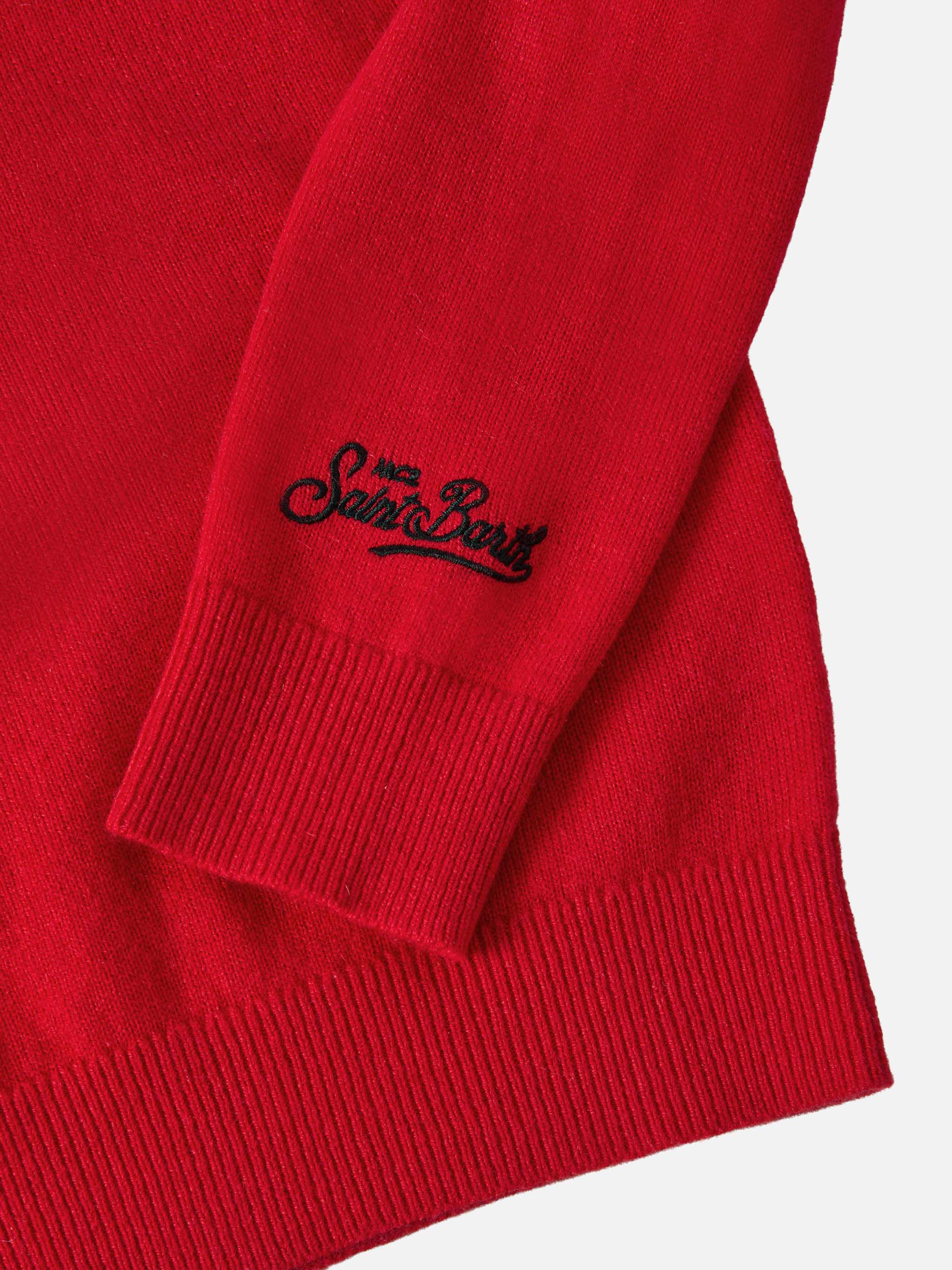 mc2-saint-barth-douglas-light-embry-maglione-cashmere-rosso-snoopy-peanuts-speci image 3