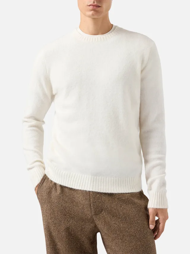 mc2-saint-barth-regent-maglione-girocollo-alpaca-stretch-bianco-uomo image 1