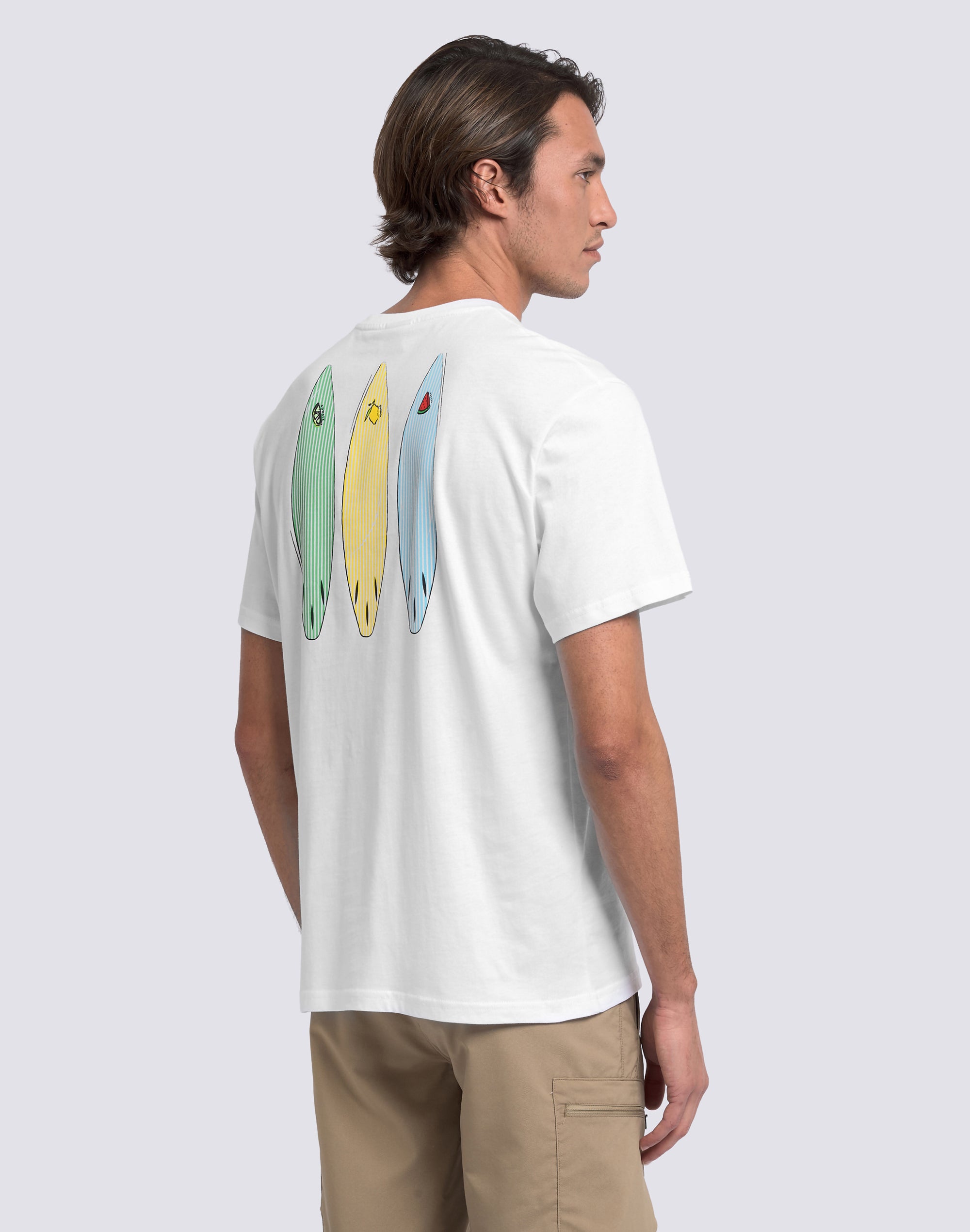 sundek-t-shirt-uomo-girocollo-mezza-manica-stampa-tidal-surfer-m769tej78ji image 5