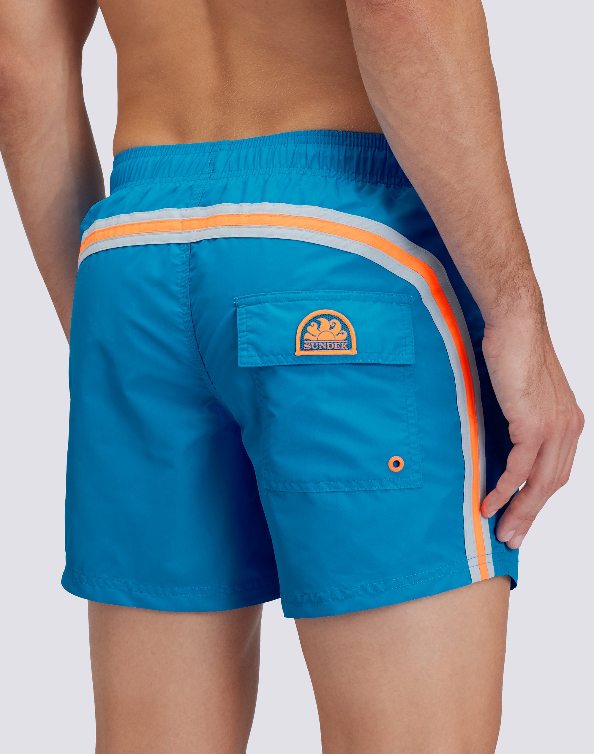 sundek-costume-da-bagno-corto-uomo-iconic-taffeta-arcobaleno-2-colori image 3