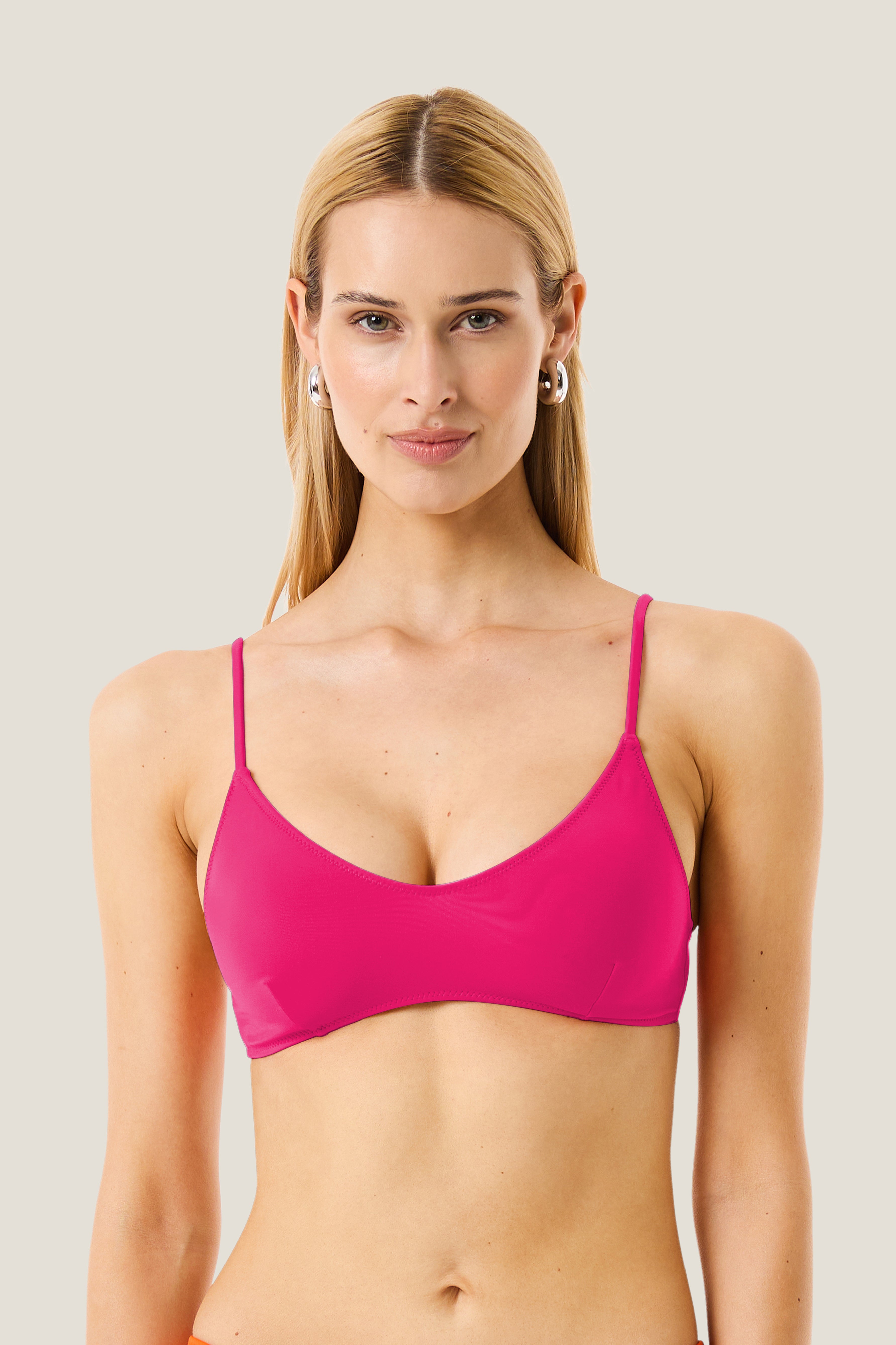 4giveness-exchange-color-top-bikini-donna-tinta-unita-con-coppe-removibili image 4