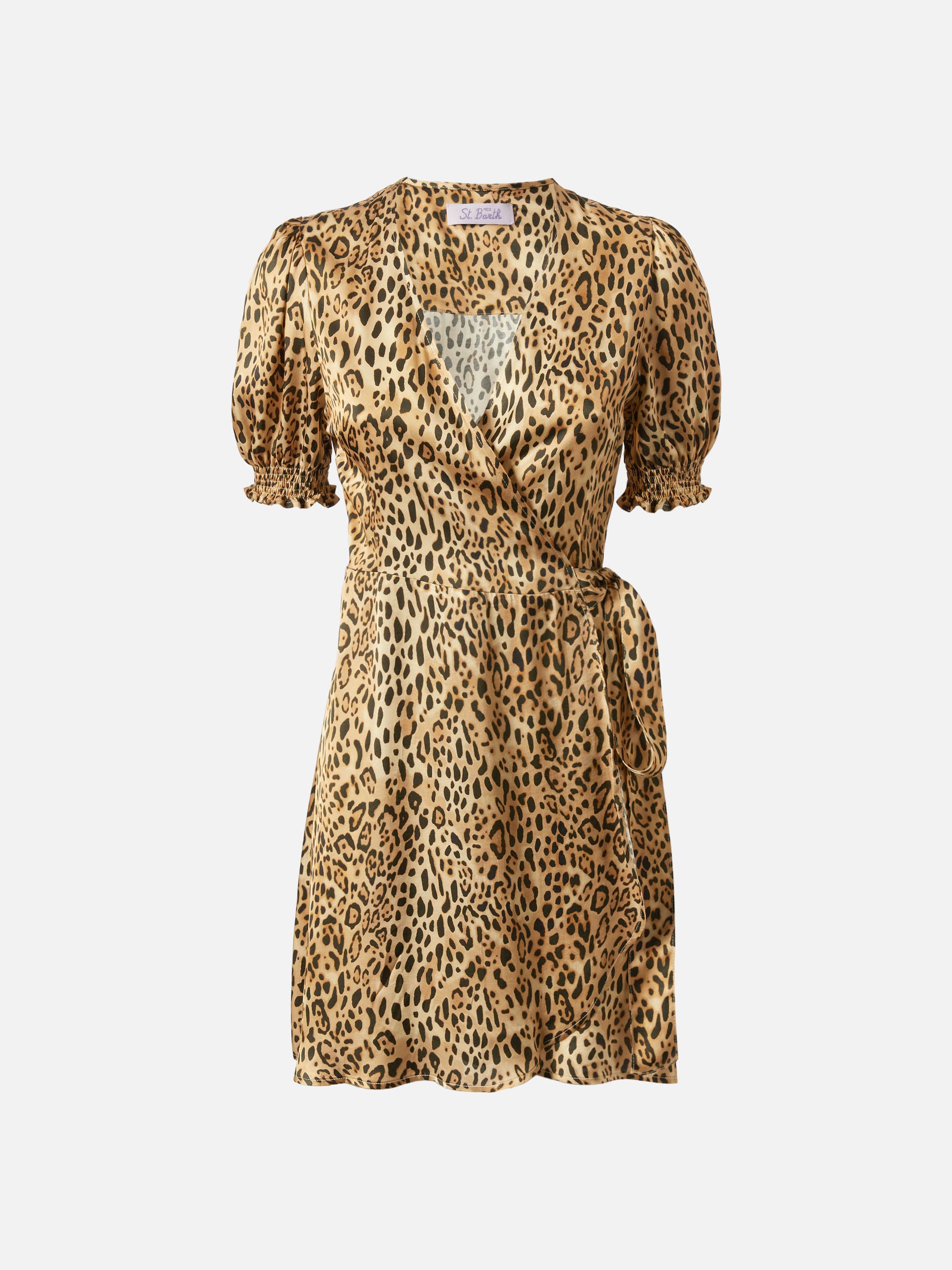 mc2-saint-barth-grace-abito-corto-donna-animalier-multicolor image 4