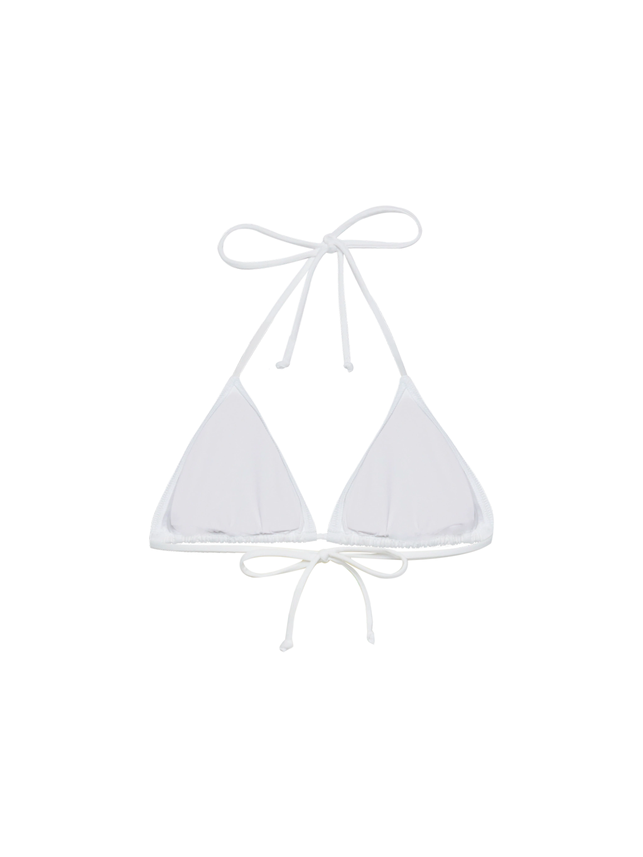 mc2-saint-barth-top-bikini-leah-triangolo-scorrevole-bianco-donna image 2