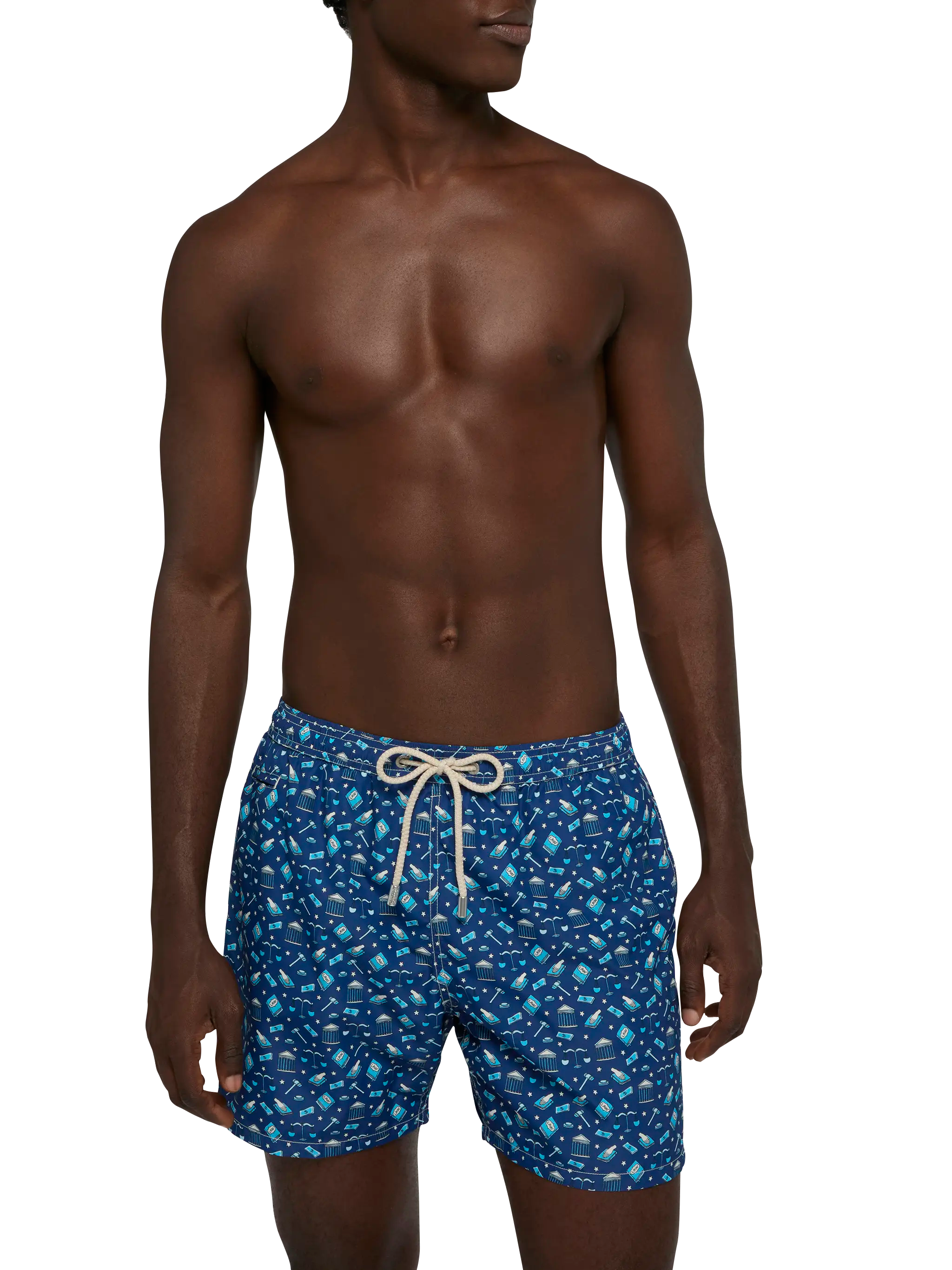 mc2-saint-barth-lighting-costume-mare-uomo-stampa-lawyer-mood-blu-navy image 3