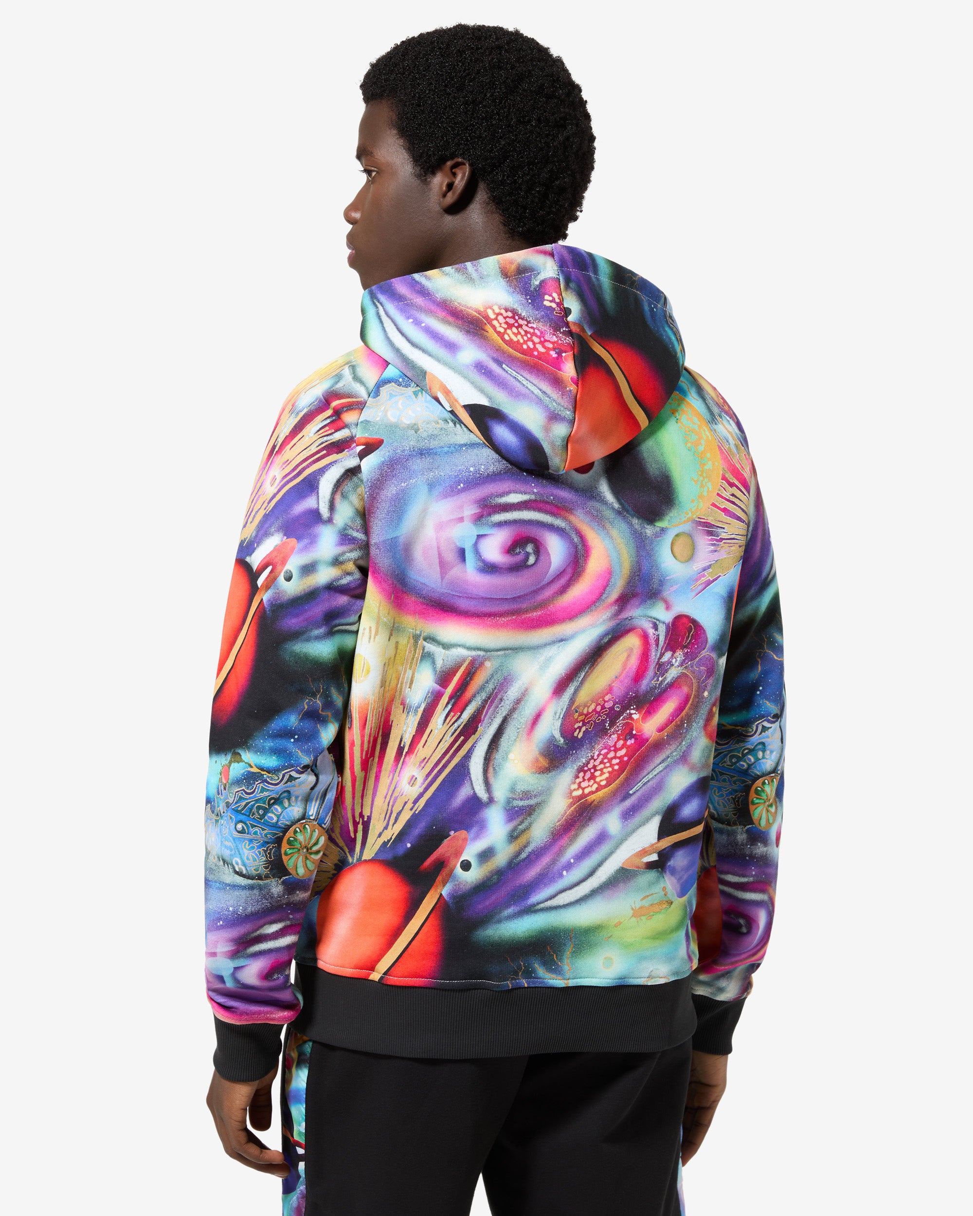 australian-essential-planet-hoodie-felpa-in-cotone-con-stampa-all-over image 3