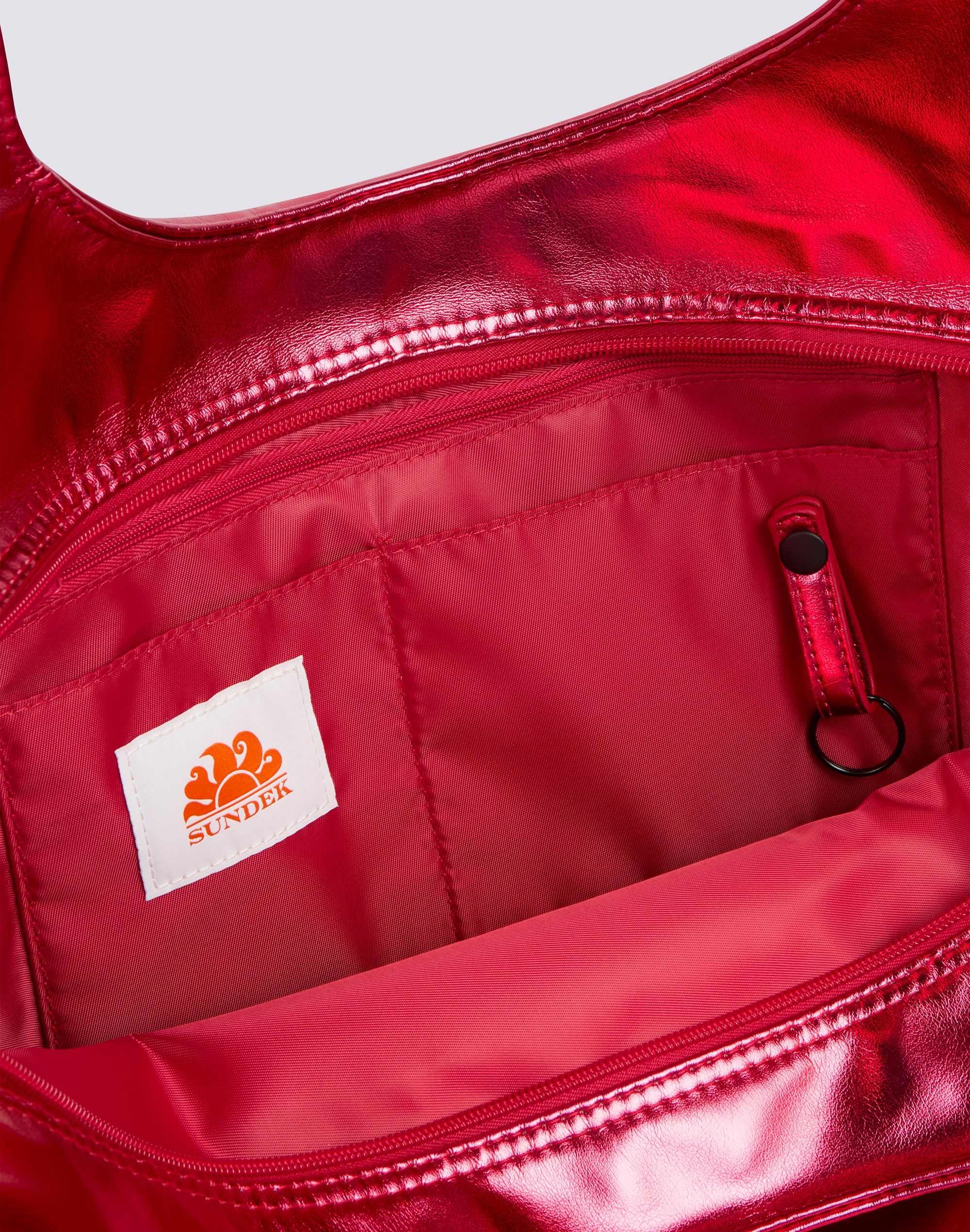 sundek-goldenwave-borsa-shopper-laminata-con-logo-capacit-spiaggia-da-donna image 4