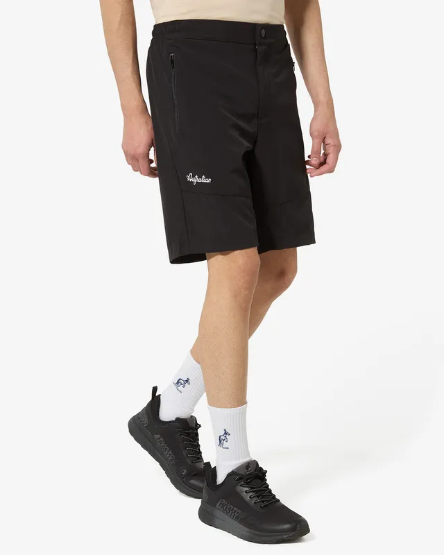 australian-city-short-pantaloncino-sportswear-slam-bi-elastico-nero image 1