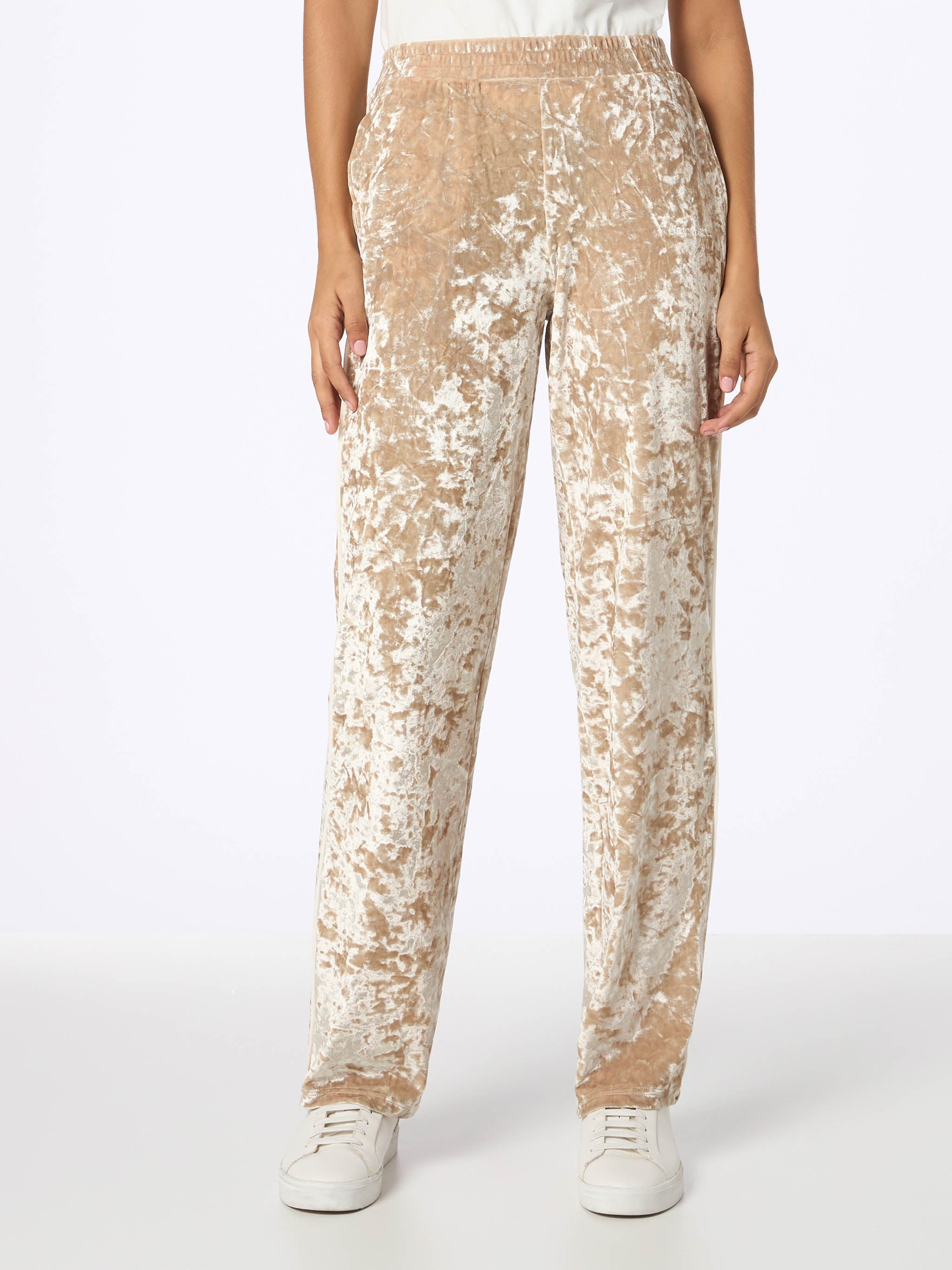 mc2-saint-barth-pantaloni-yvonne-donna-beige-in-ciniglia-jogger image 1