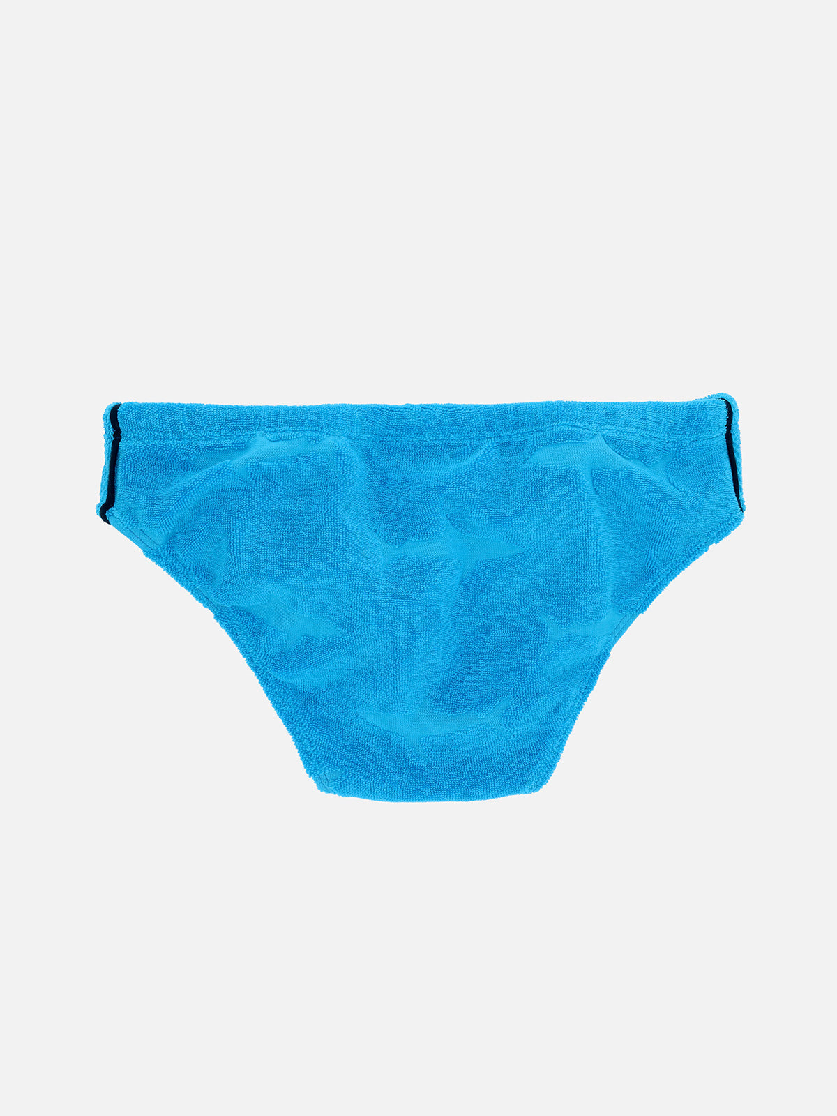 mc2-saint-barth-billy-slip-da-bagno-da-bambino-in-spugna-turchese-con-squali-in- image 2