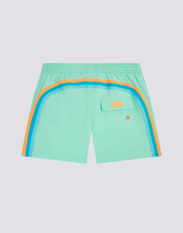 sundek-costume-da-bagno-bambino-corto-vita-elasticata-in-tessuto-stretch-iconic image 1