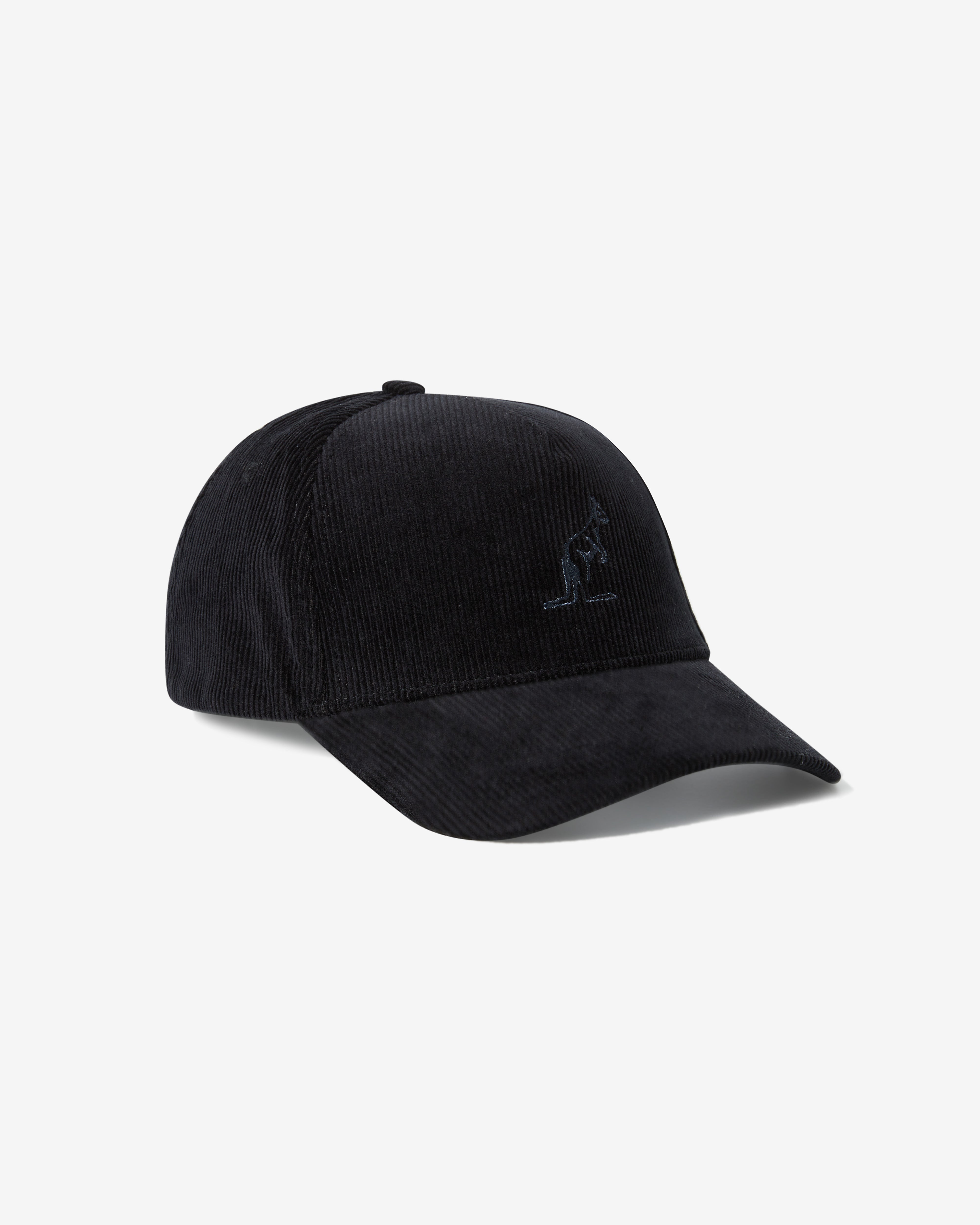 australian-corduroy-cap-swxca0004-cappellino-in-velluto-nero image 1